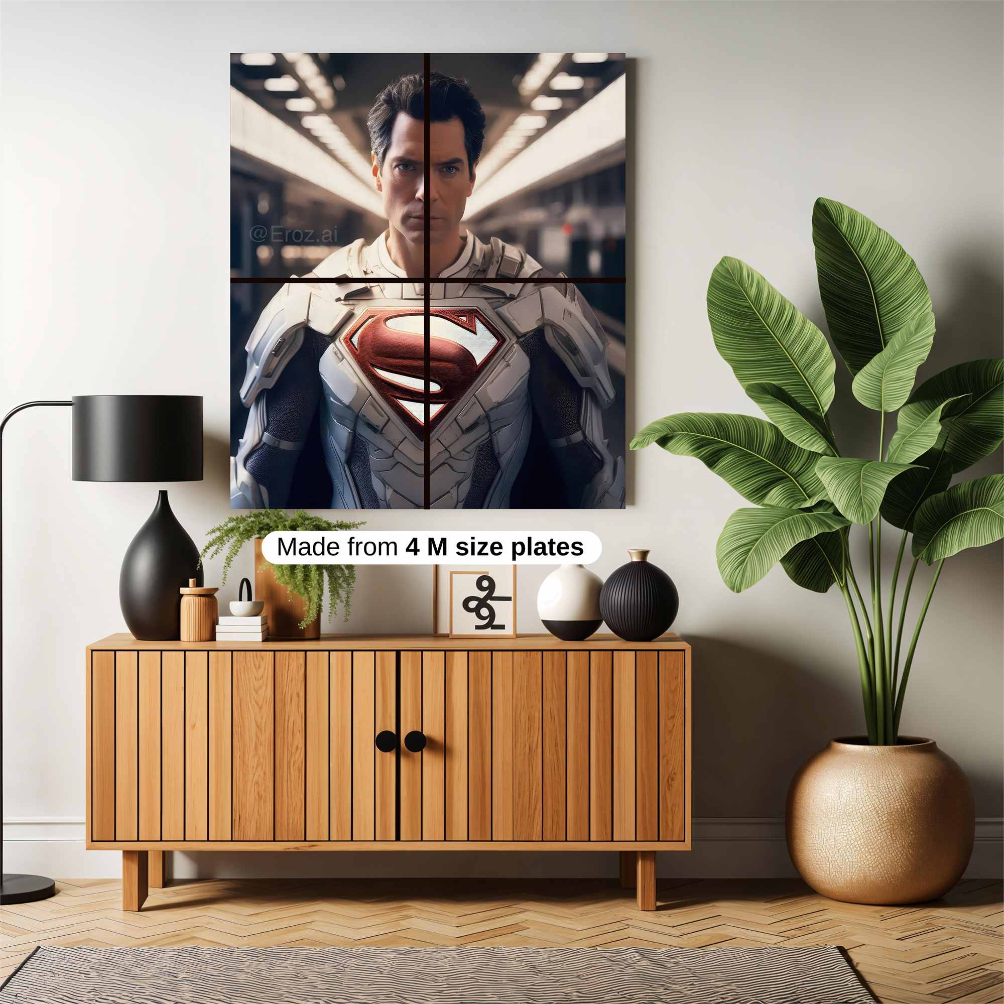 Superman Serene Safe Wall Magnetic / M