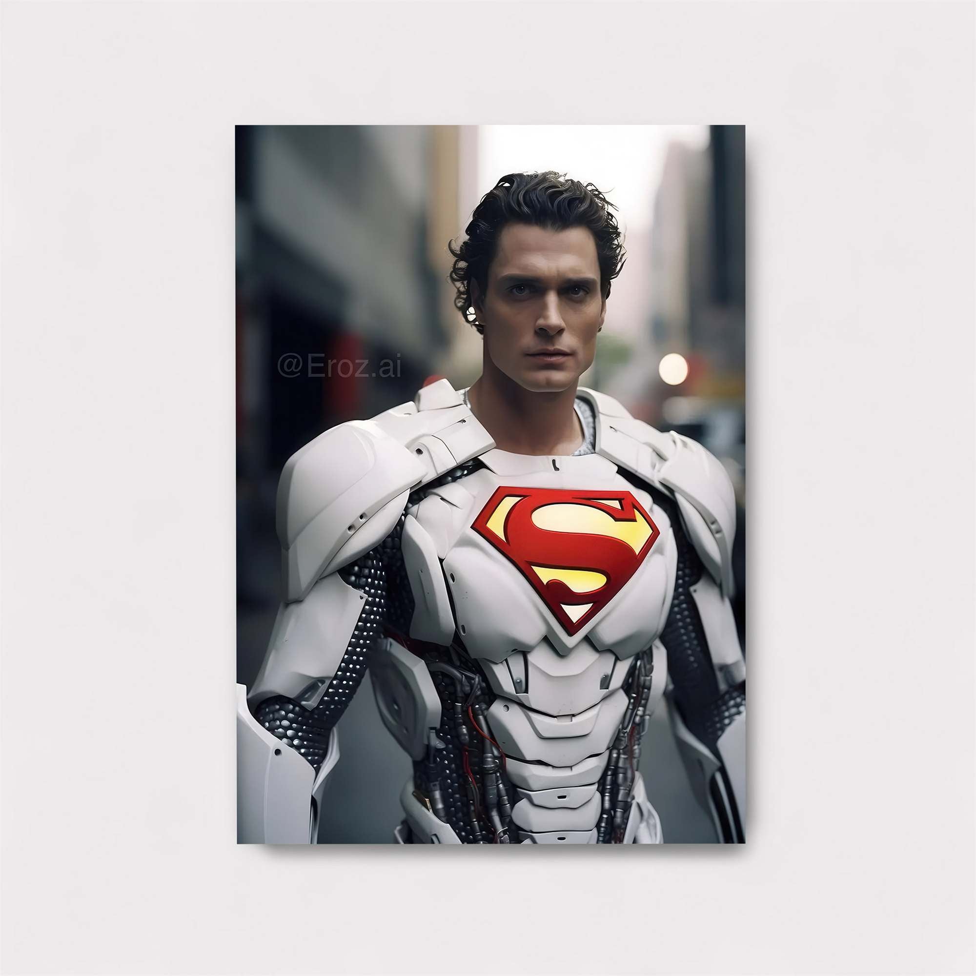 Superman Resilient Safe Wall Magnetic / M