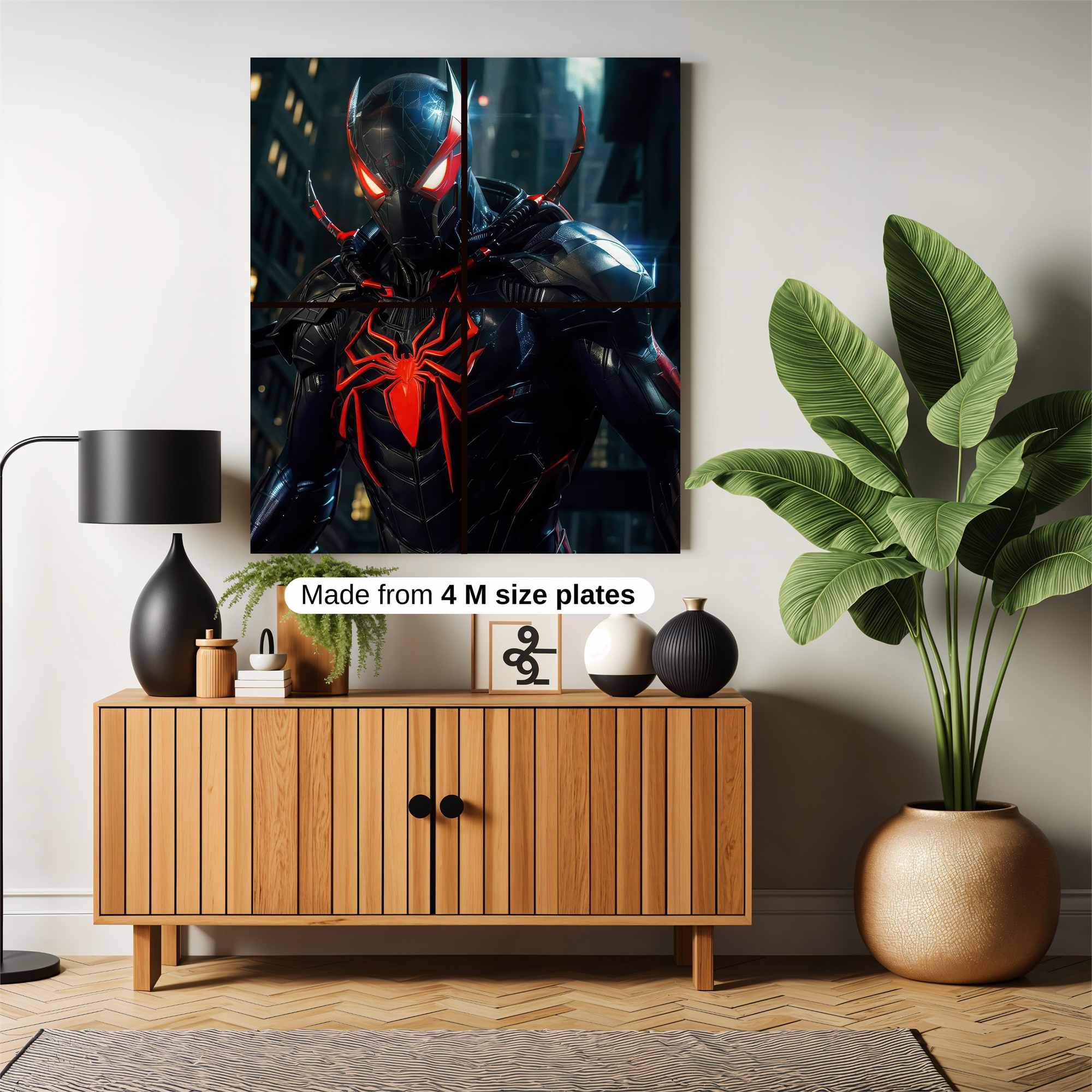Spider-Menace Safe Wall Magnetic / M