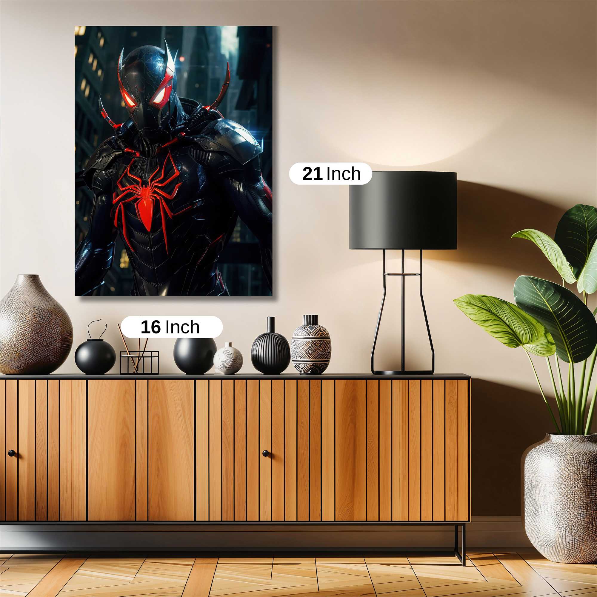 Spider-Menace Safe Wall Magnetic / M