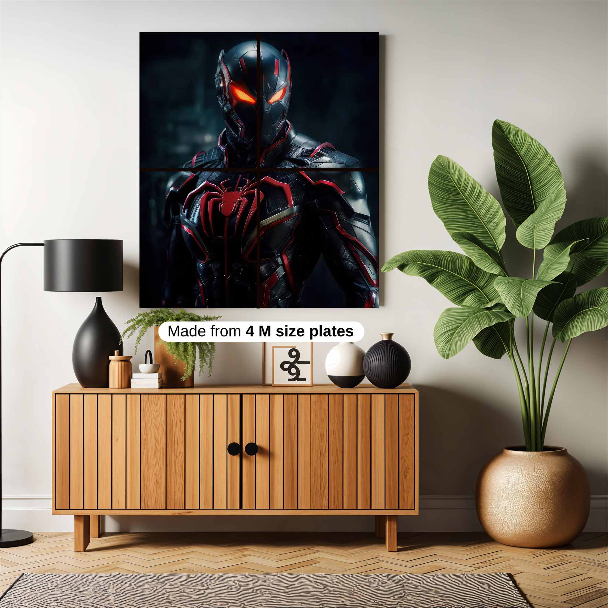 Spider-Menace Safe Wall Magnetic / M