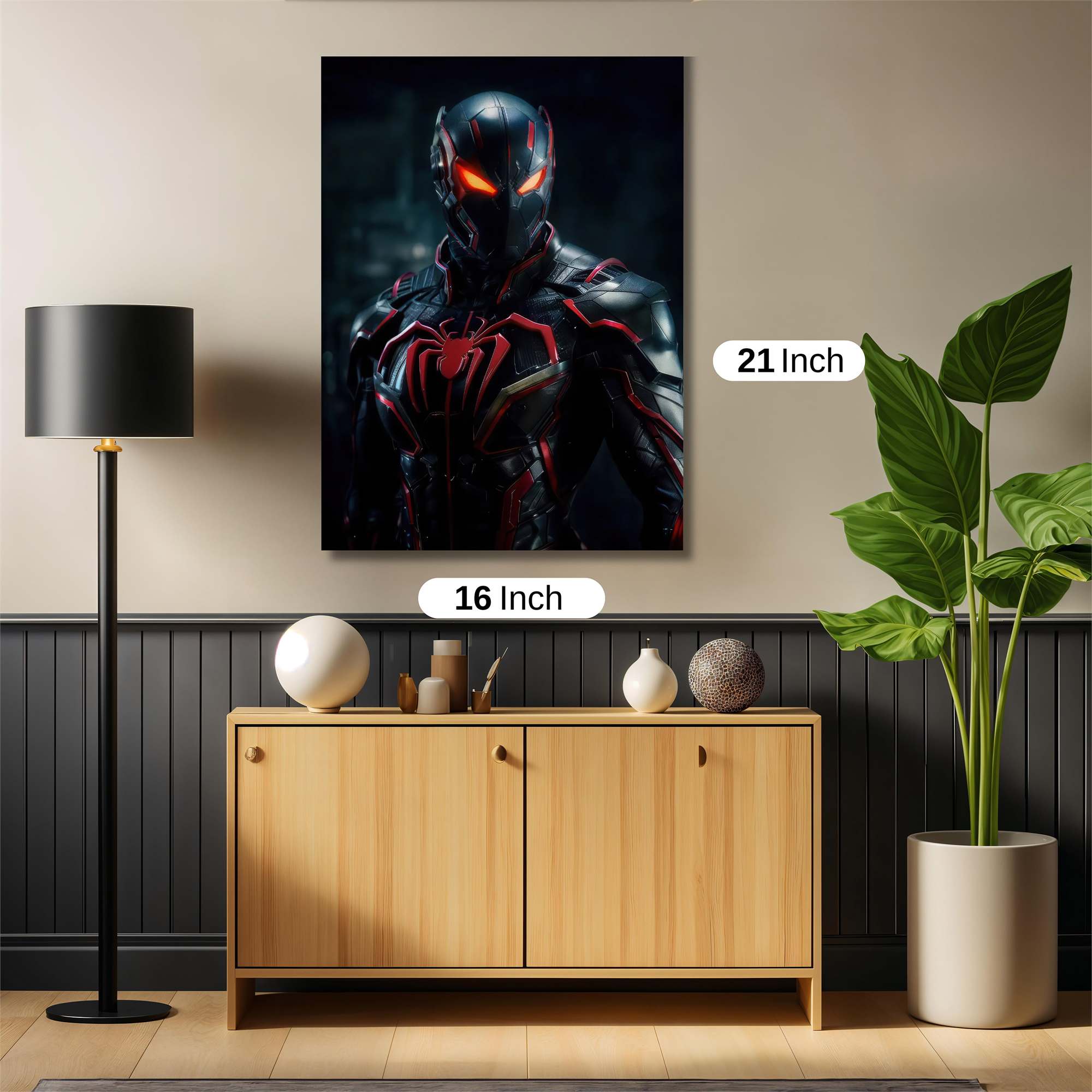 Spider-Menace Safe Wall Magnetic / M