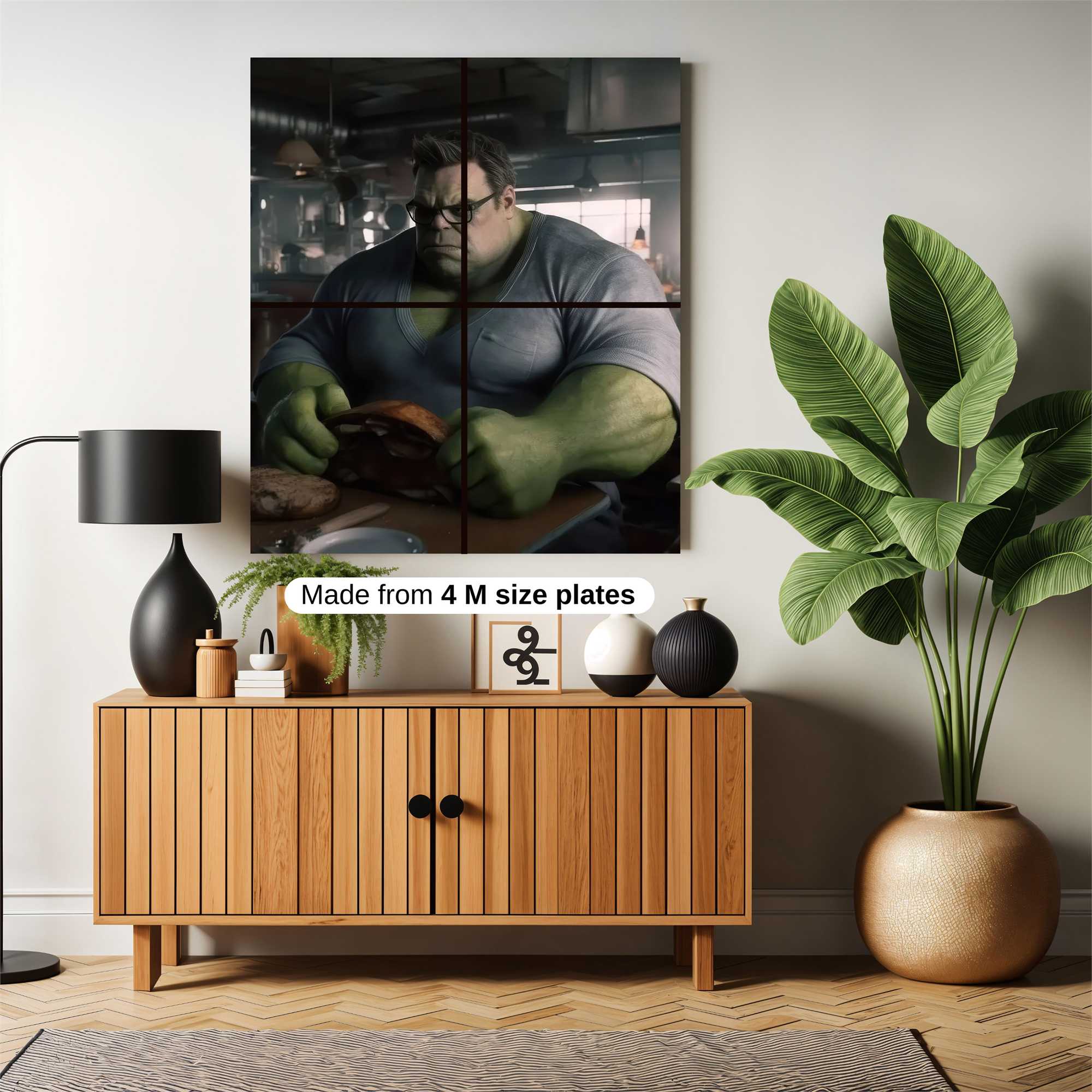 Hulk Cooking Safe Wall Magnetic / M