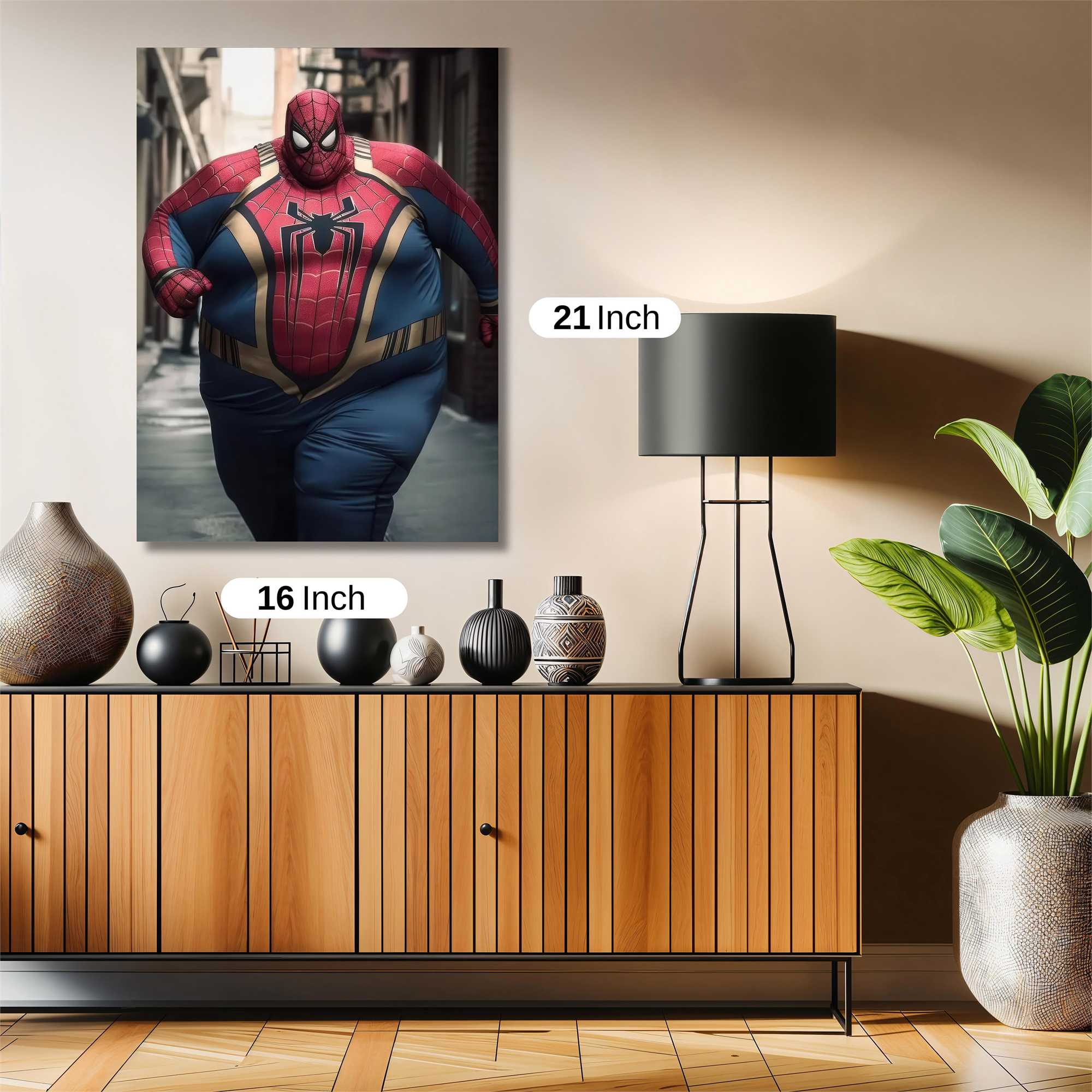 Spider-Pudge Safe Wall Magnetic / M