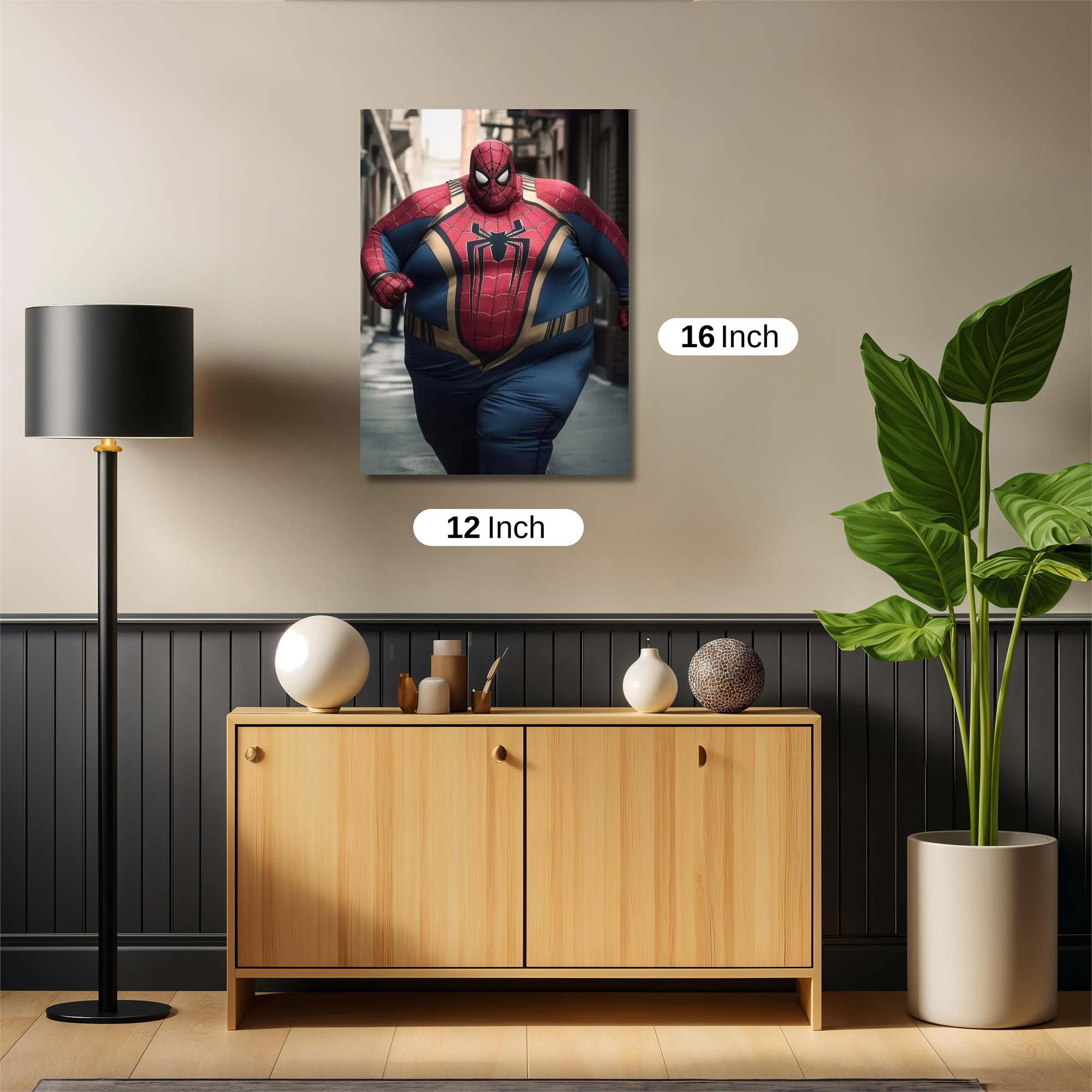 Spider-Pudge Safe Wall Magnetic / M
