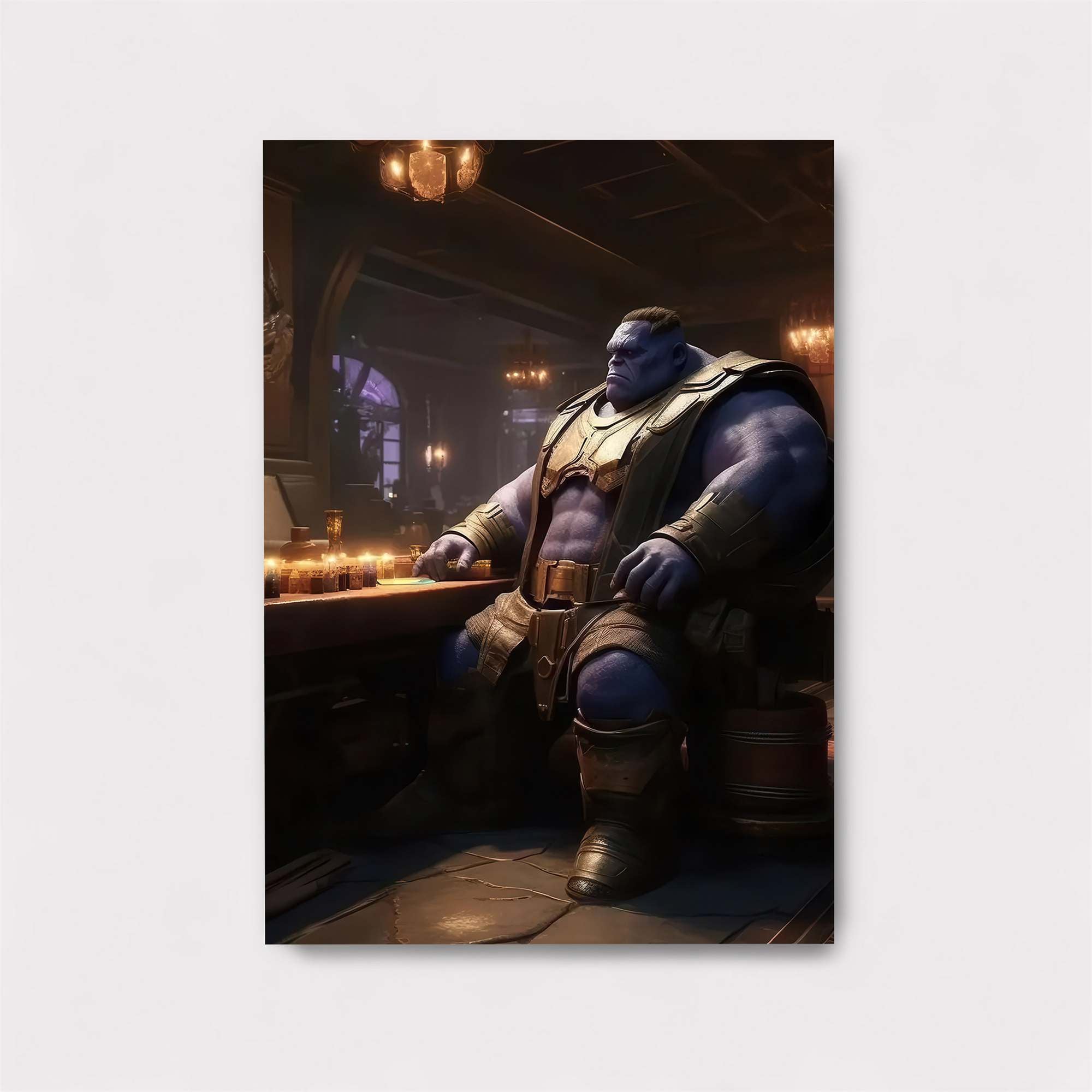Thanos Reflective Safe Wall Magnetic / M