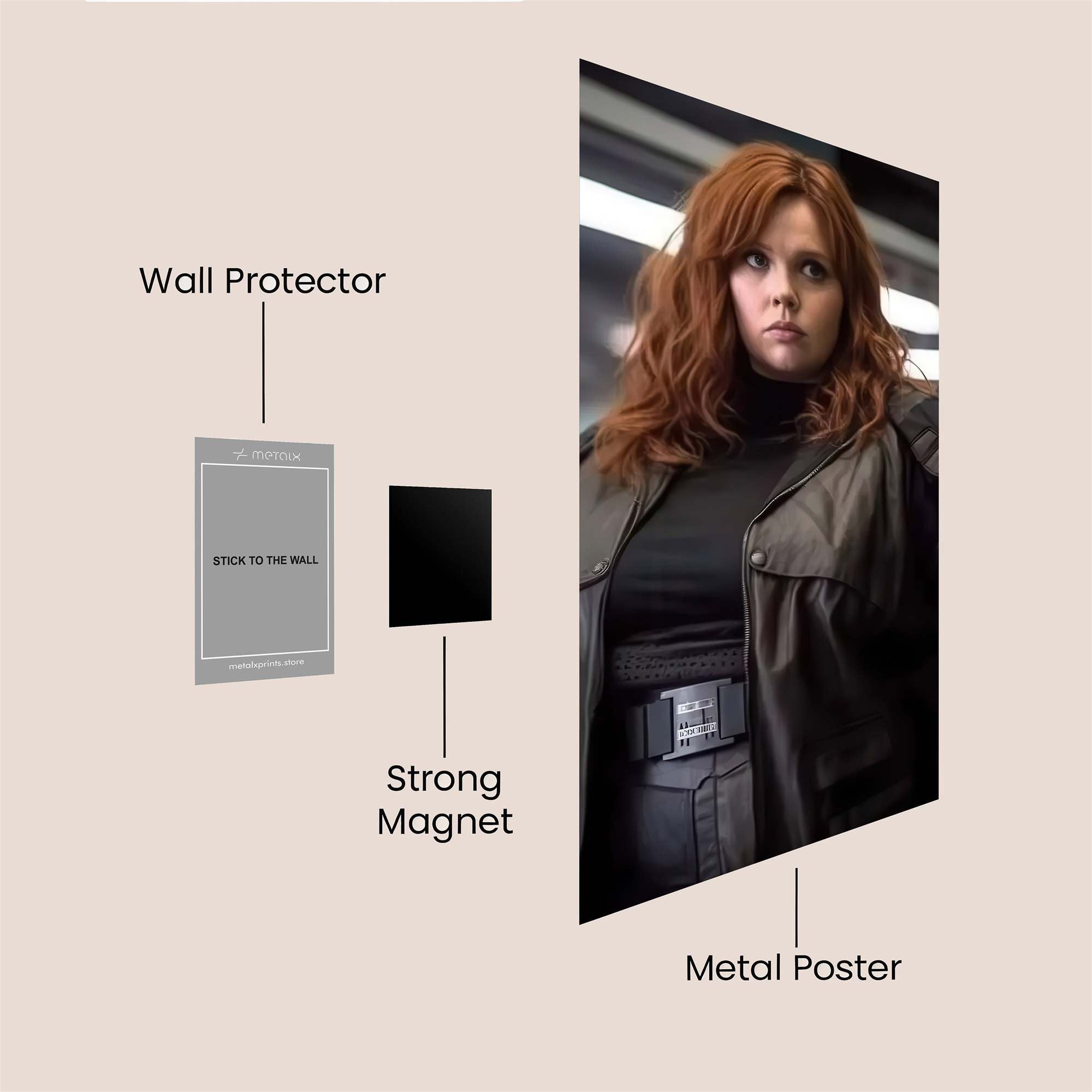 Kaylee Resolute Safe Wall Magnetic / M