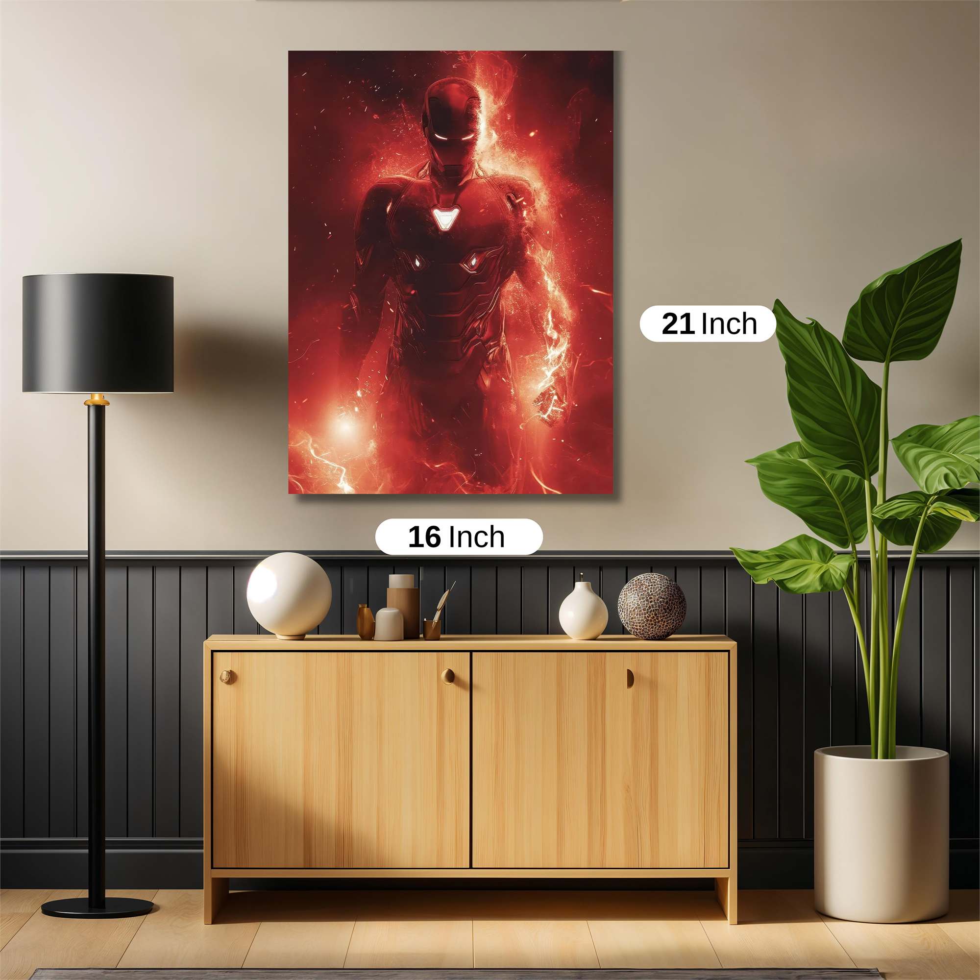 Iron Radiance Safe Wall Magnetic / M