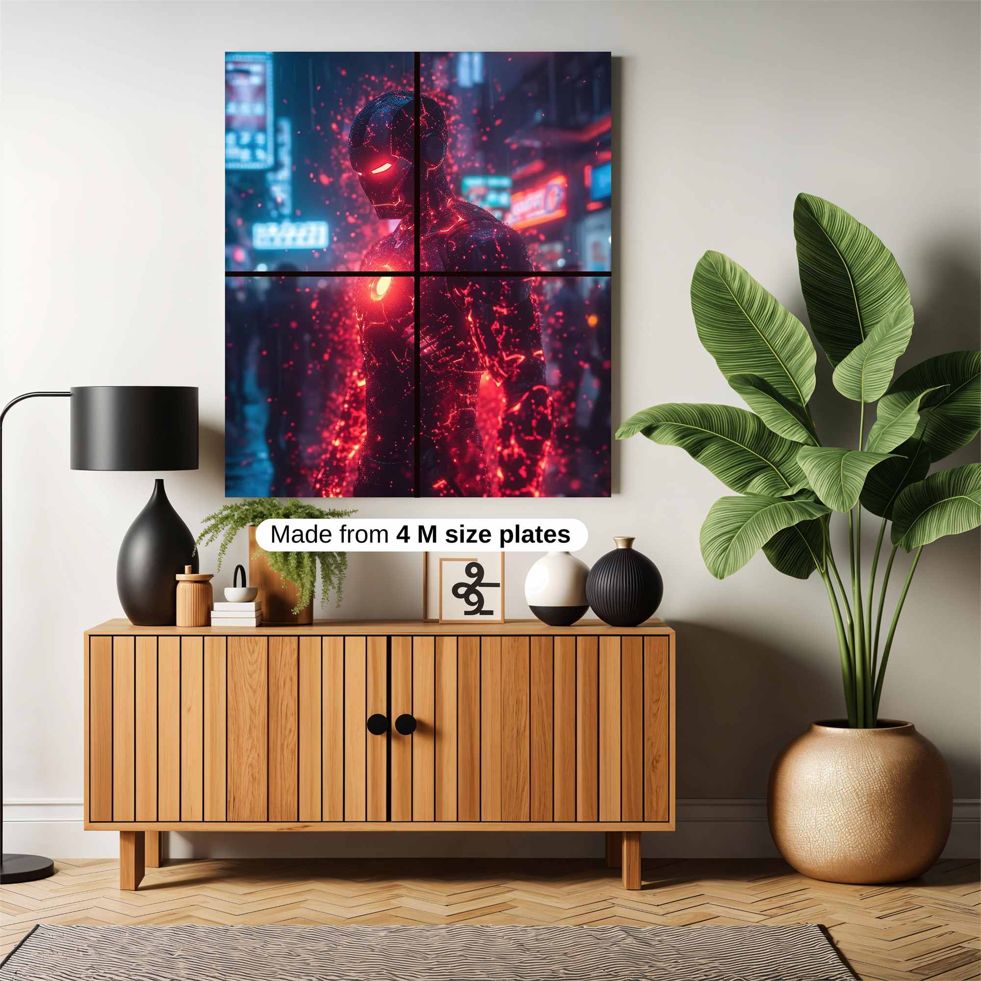 Iron Blaze Safe Wall Magnetic / M