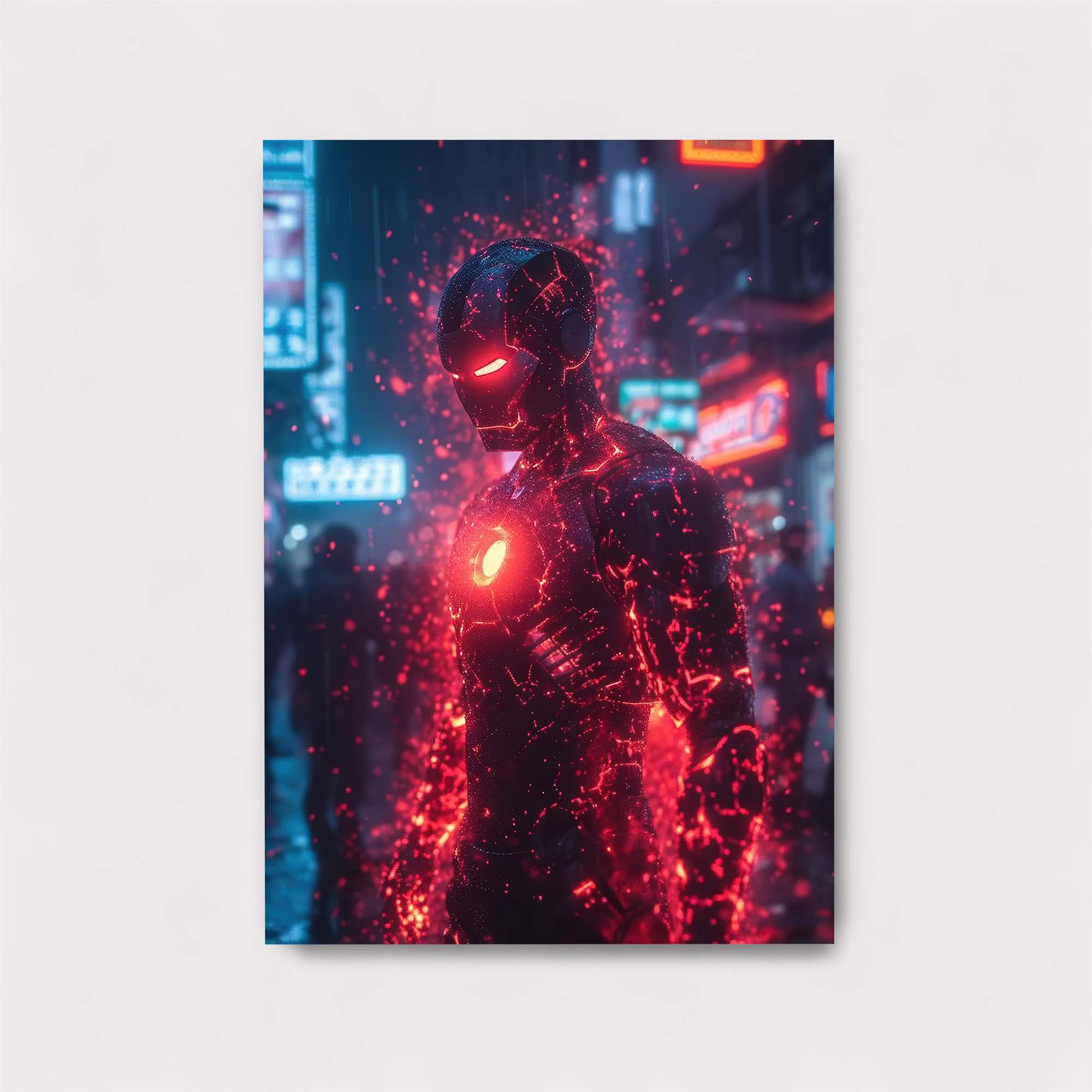 Iron Blaze Safe Wall Magnetic / M