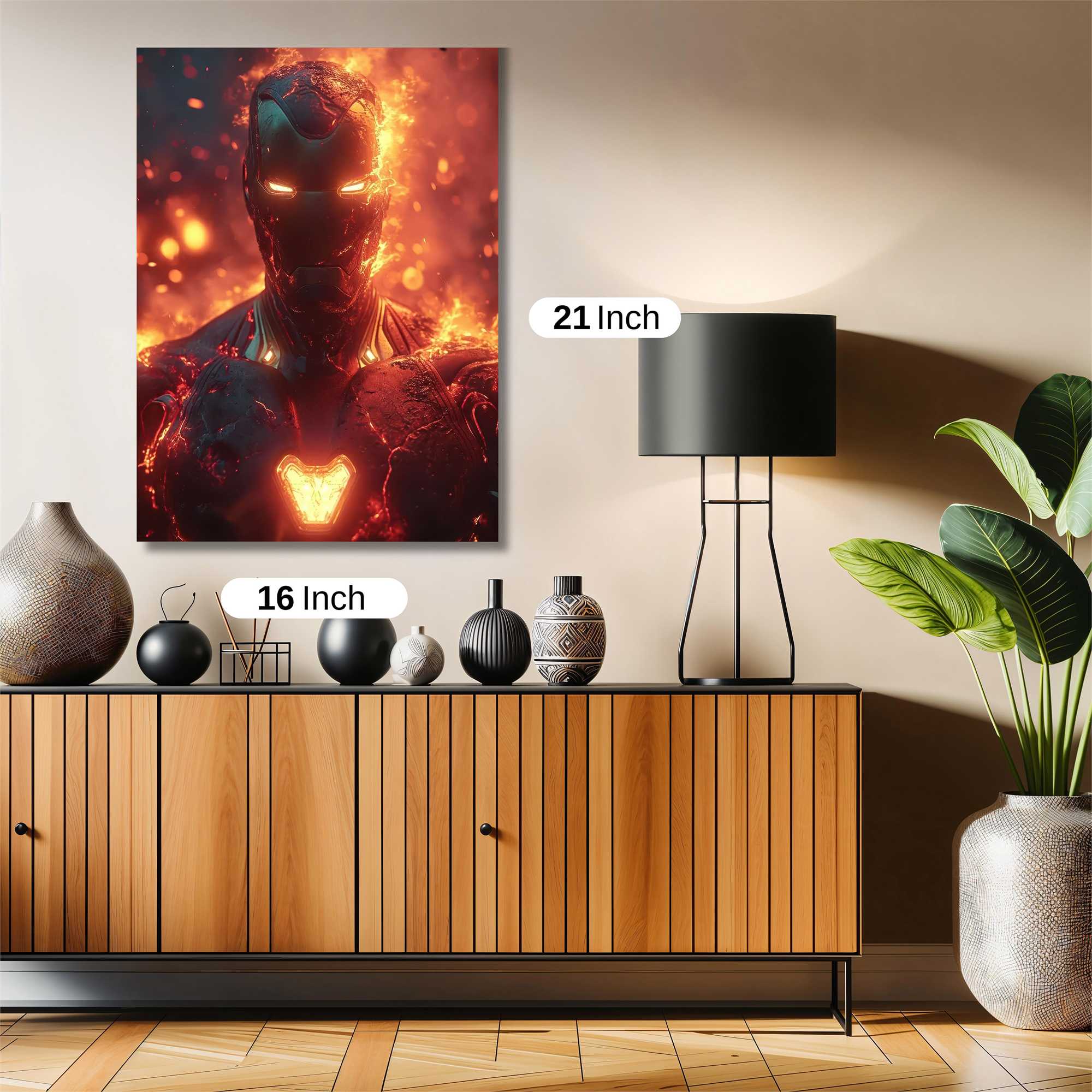 Iron Blaze Safe Wall Magnetic / M