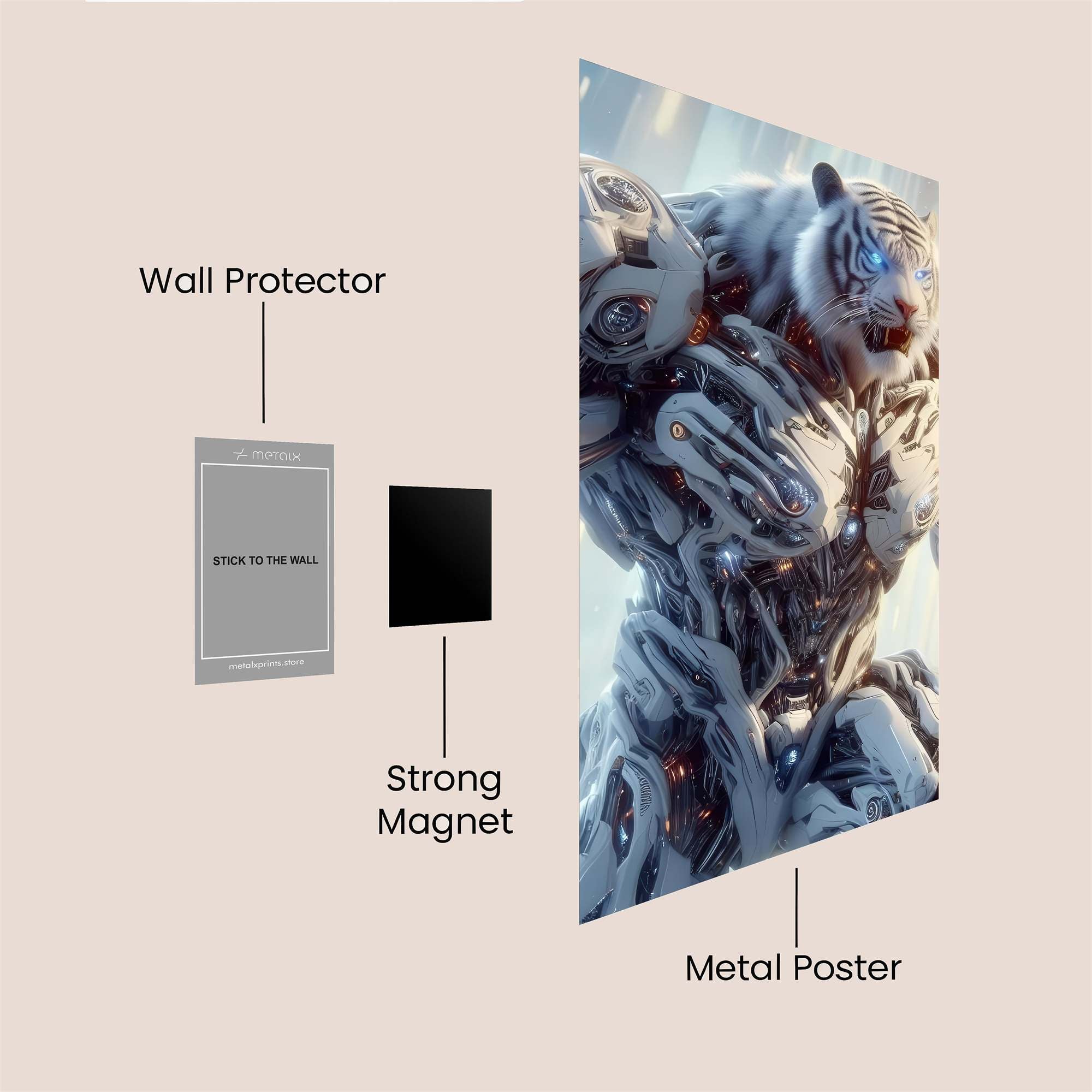 CyberTiger Majestic Safe Wall Magnetic / M