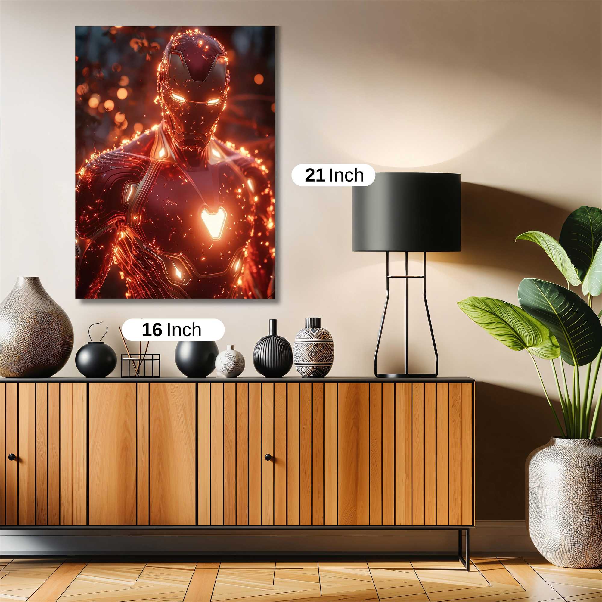 Iron Radiant Safe Wall Magnetic / M