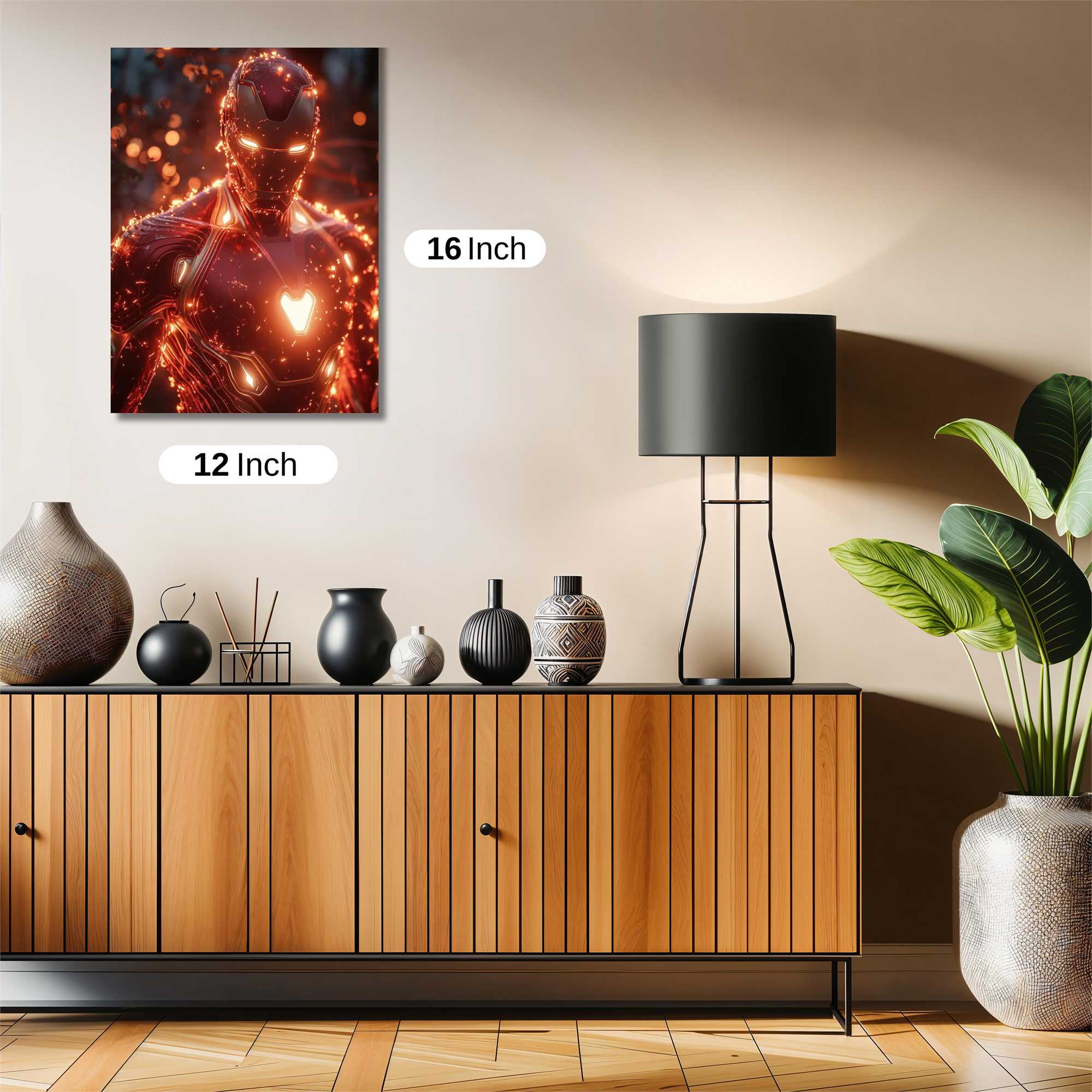 Iron Radiant Safe Wall Magnetic / M