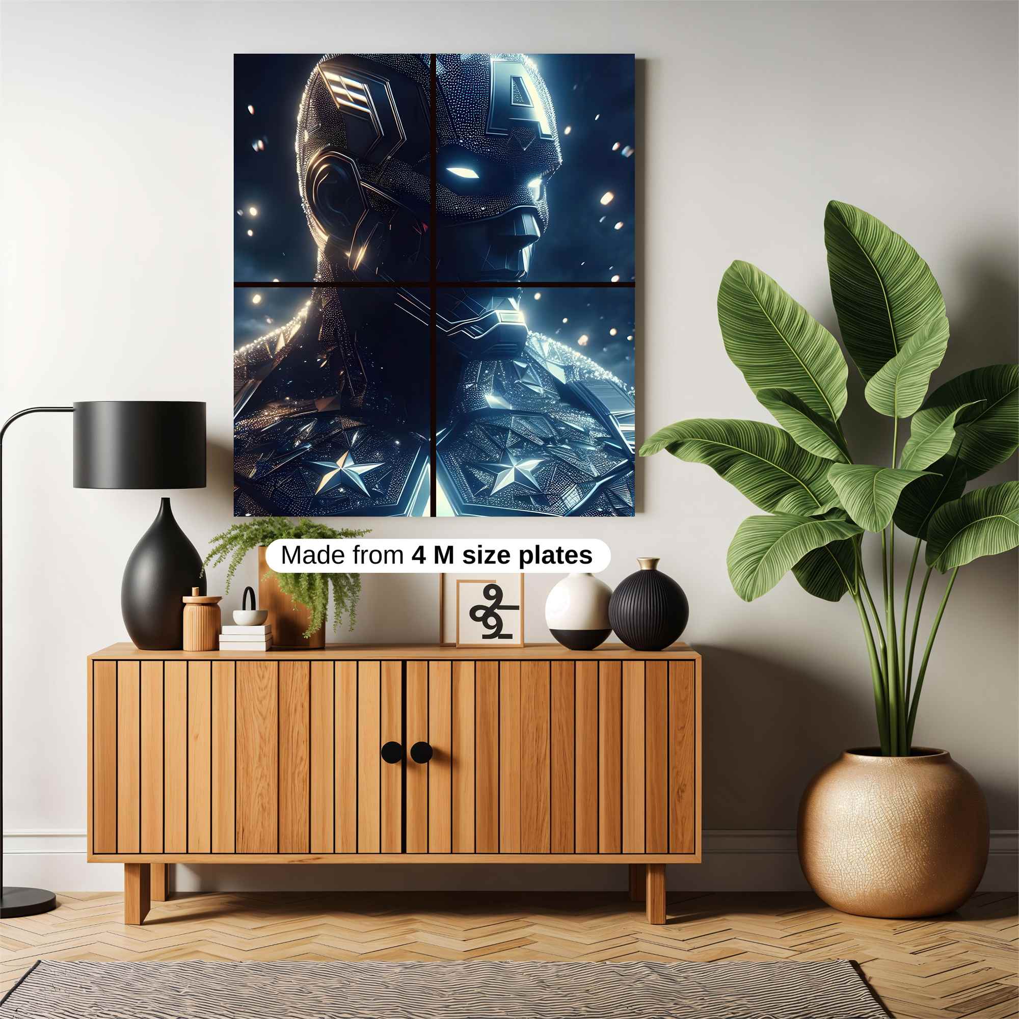 Captain Cosmic Safe Wall Magnetic / M