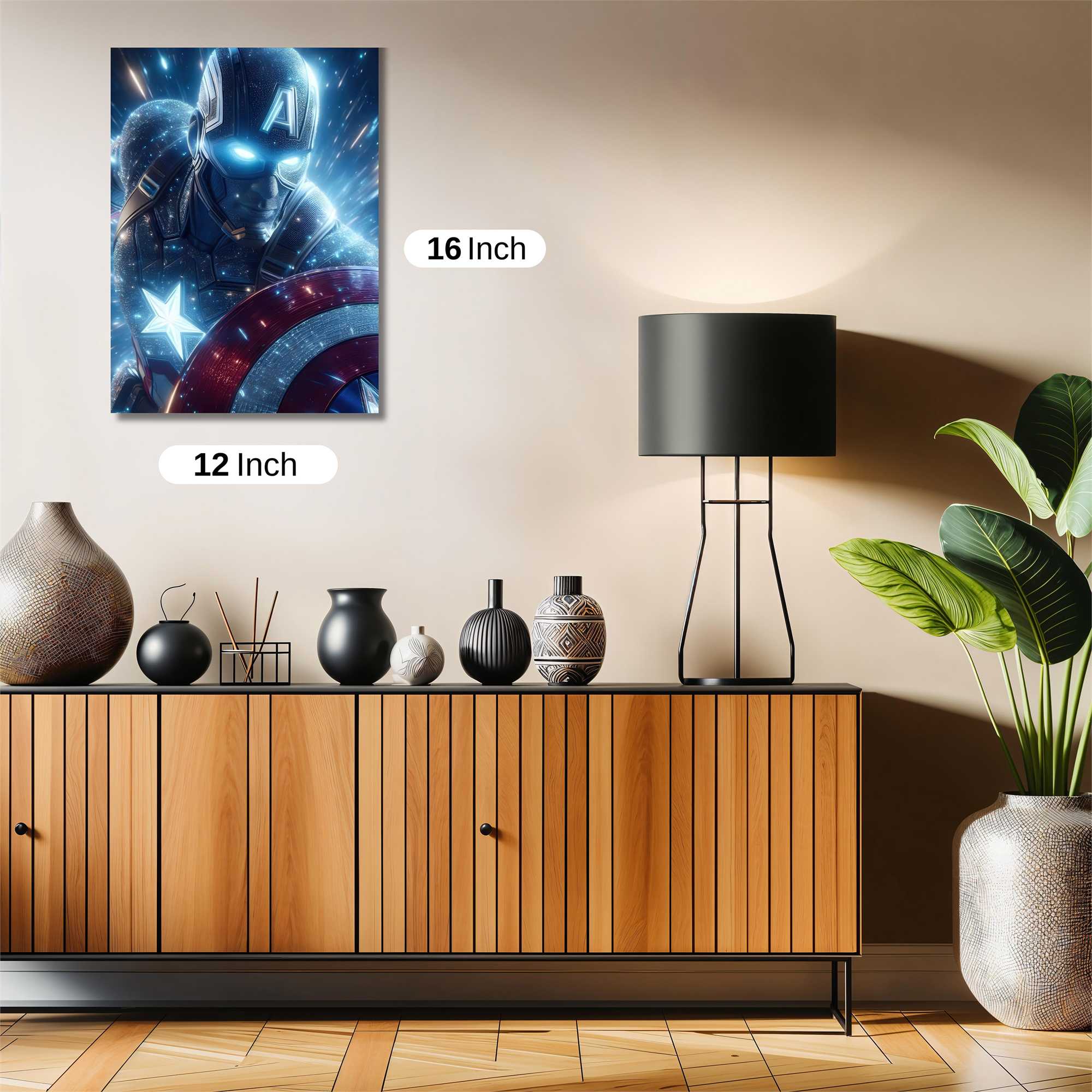 Captain Radiant Safe Wall Magnetic / M