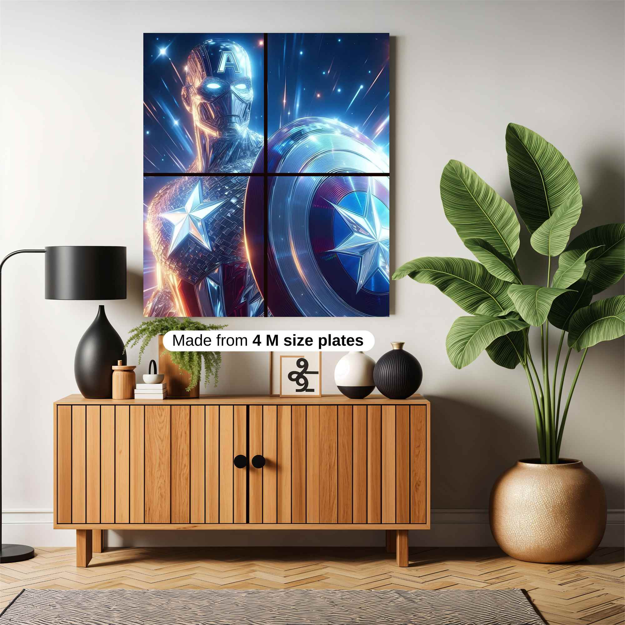 Captain Radiant Safe Wall Magnetic / M