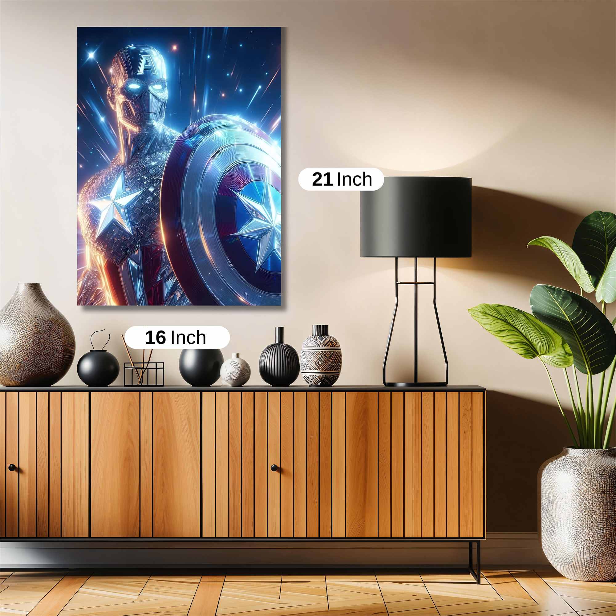 Captain Radiant Safe Wall Magnetic / M