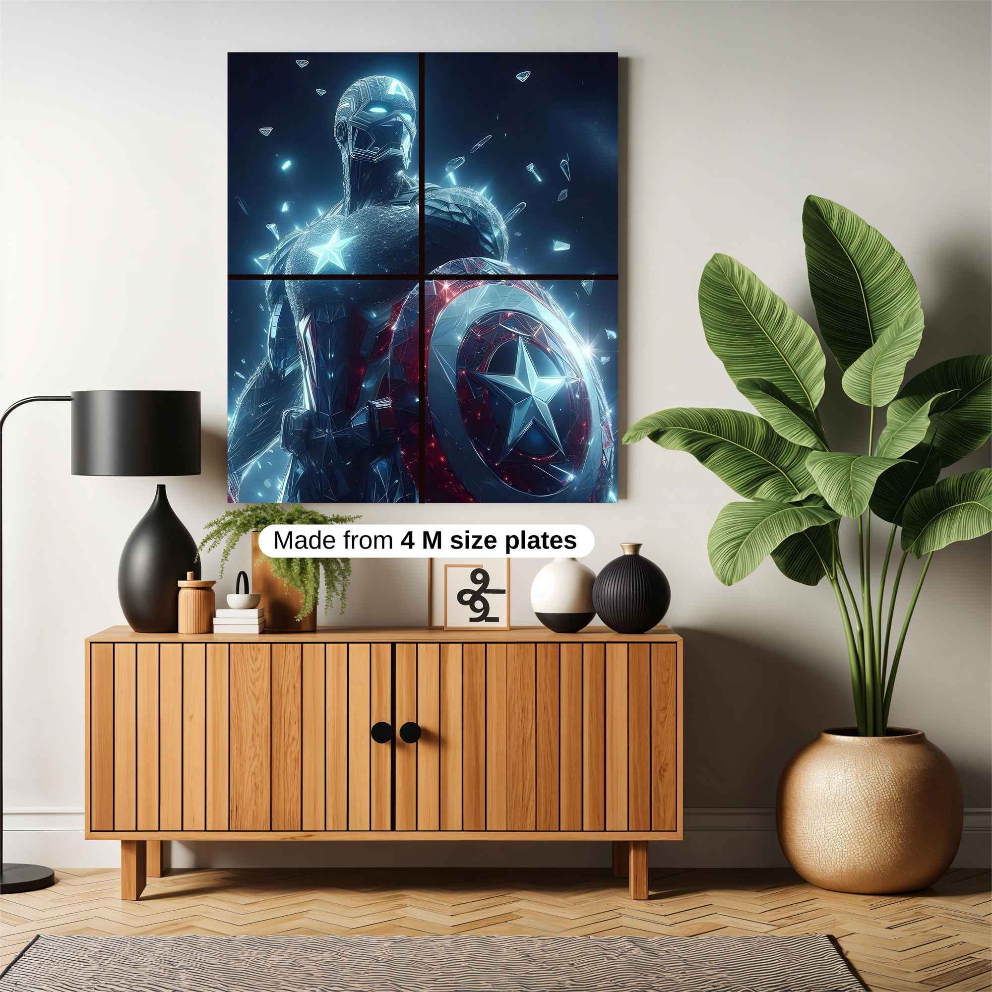 Captain Radiant Safe Wall Magnetic / M