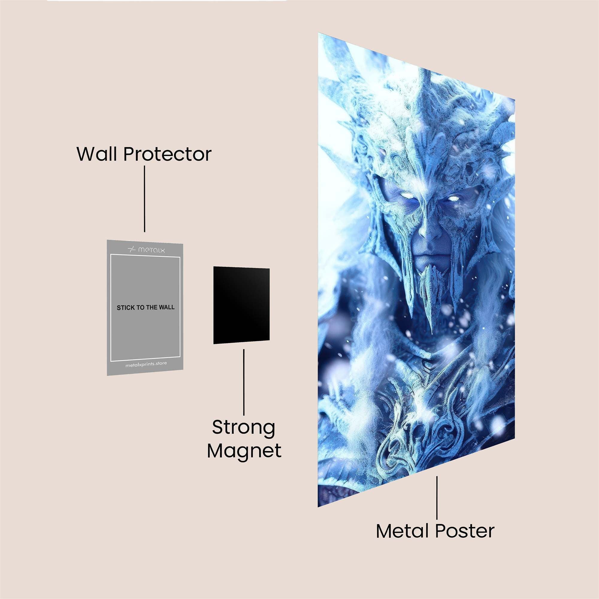 Ice Monarch Safe Wall Magnetic / M