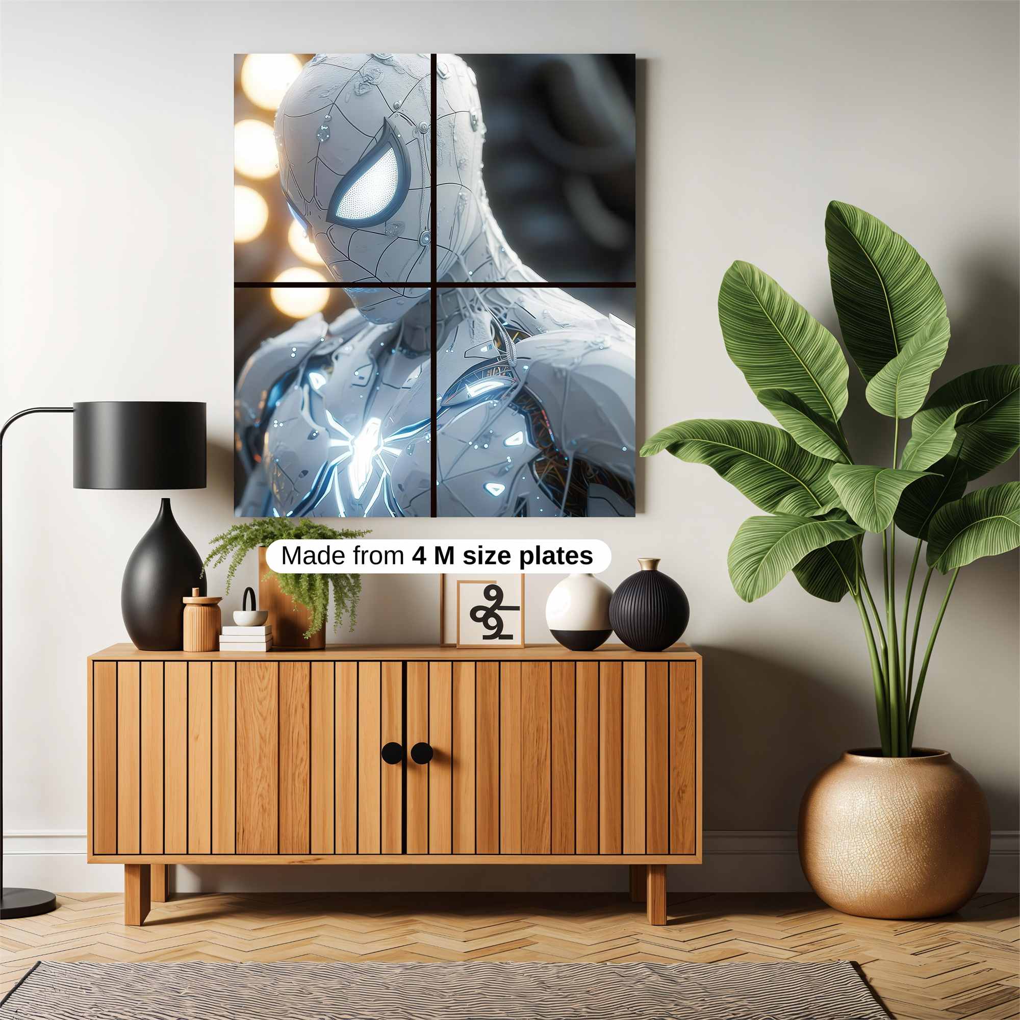 Spider Futuristic Safe Wall Magnetic / M