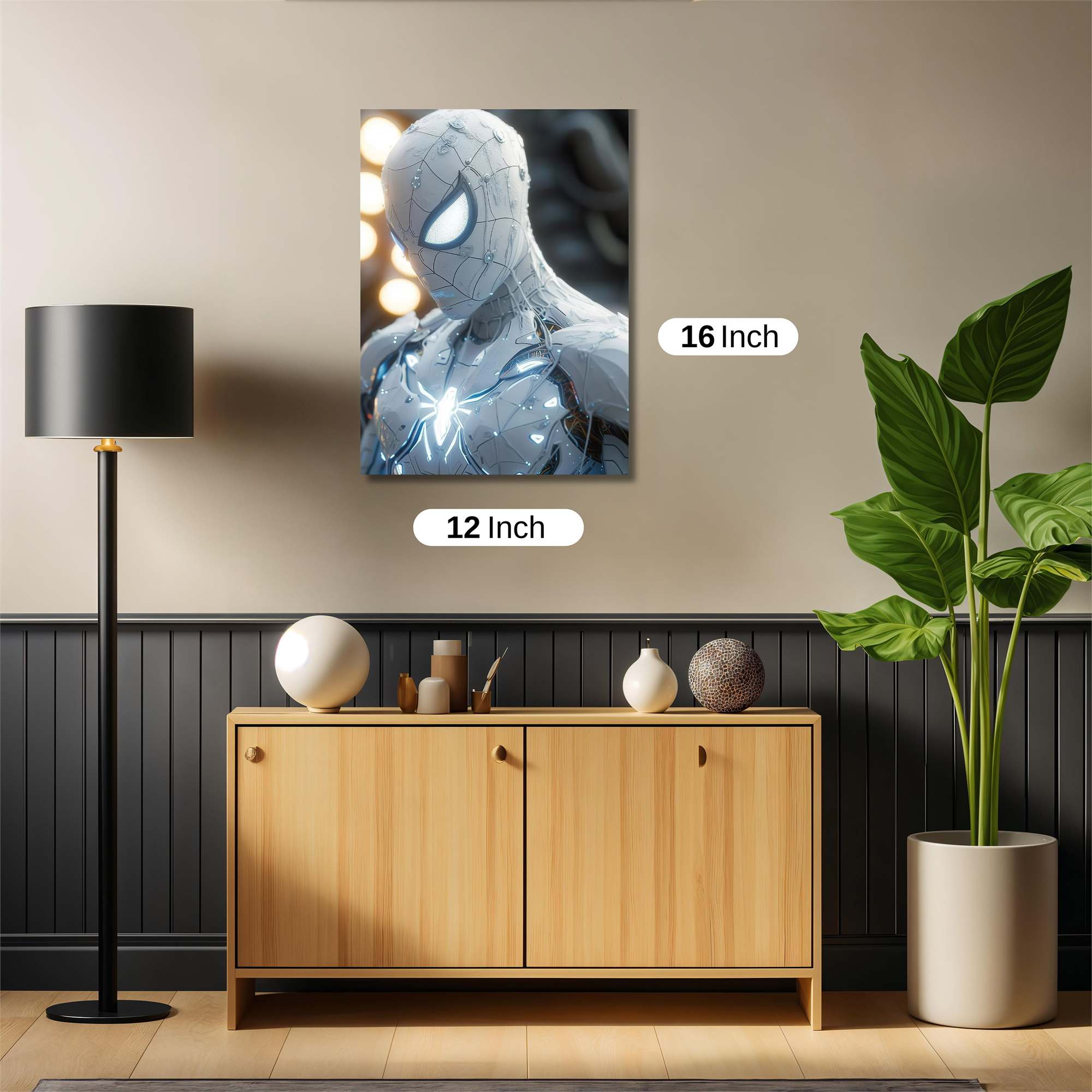 Spider Futuristic Safe Wall Magnetic / M