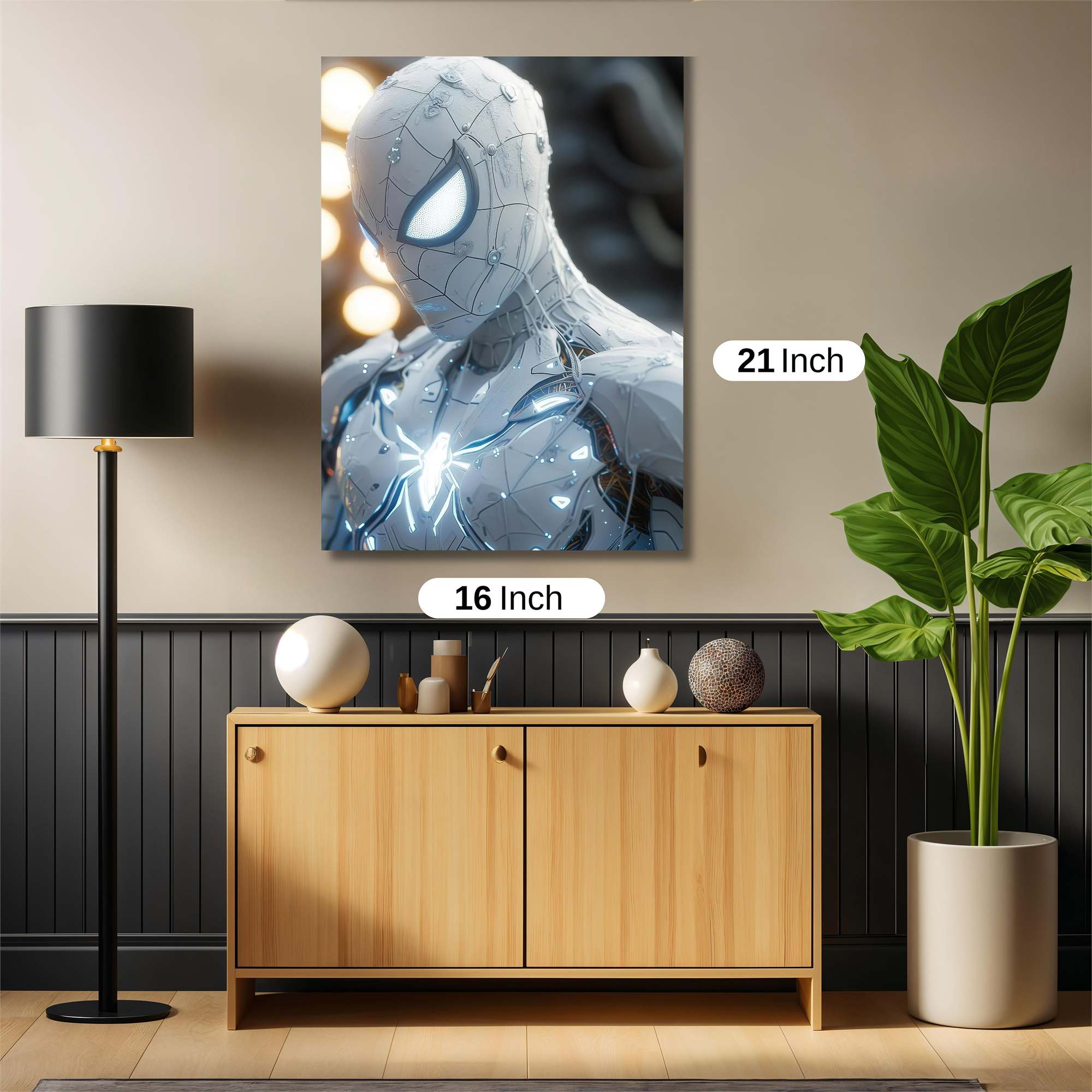 Spider Futuristic Safe Wall Magnetic / M