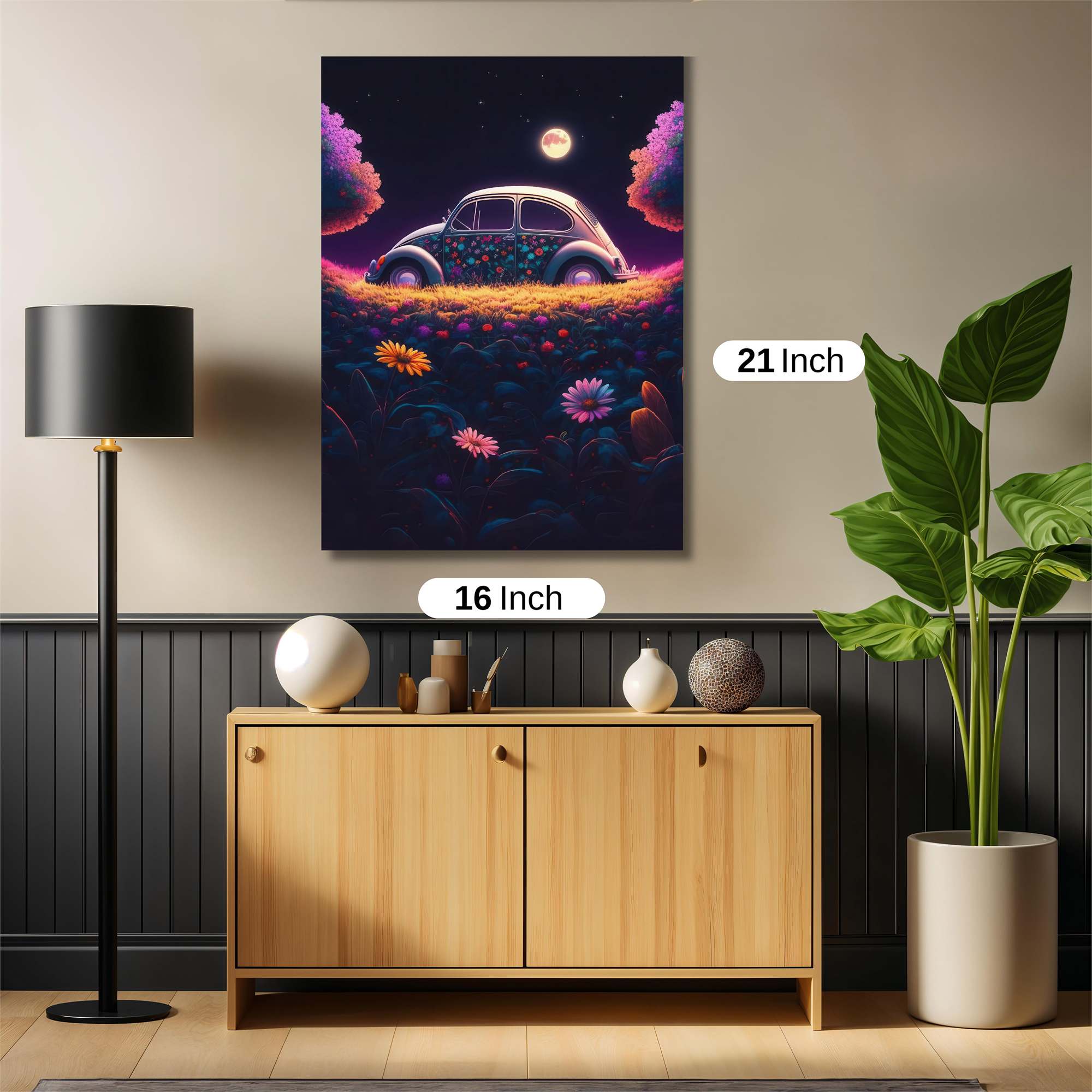Beetle Dreamscape Safe Wall Magnetic / M