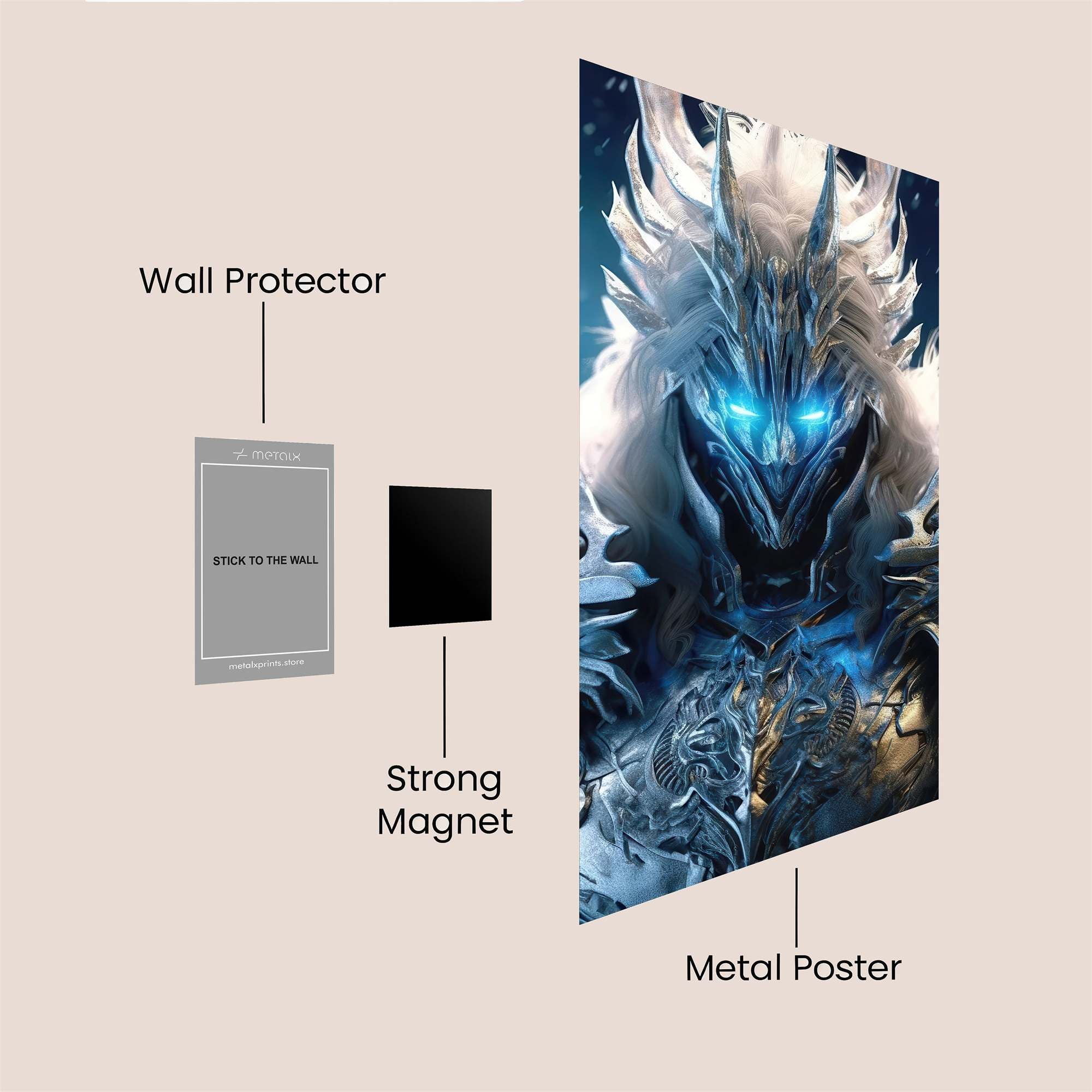 Frostlord Majestic Safe Wall Magnetic / M
