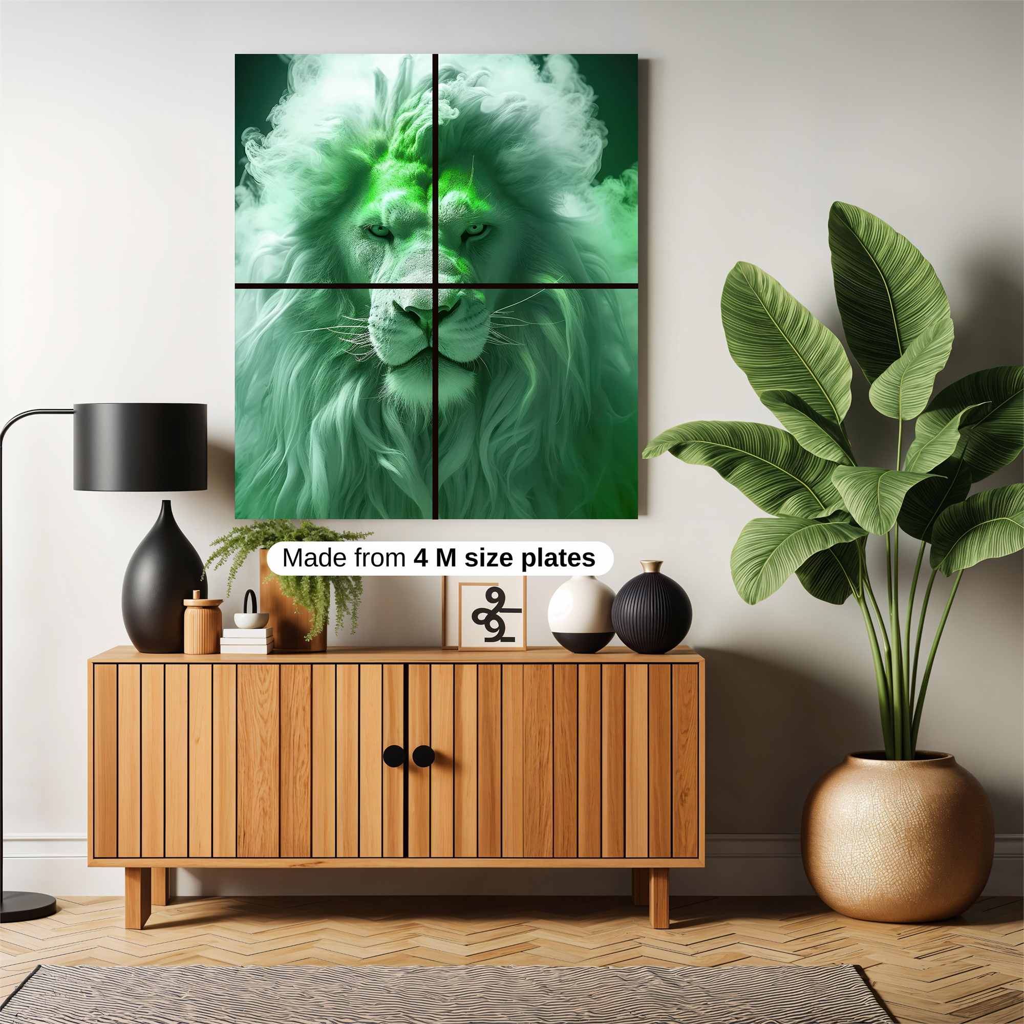 Mystic Lion Safe Wall Magnetic / M