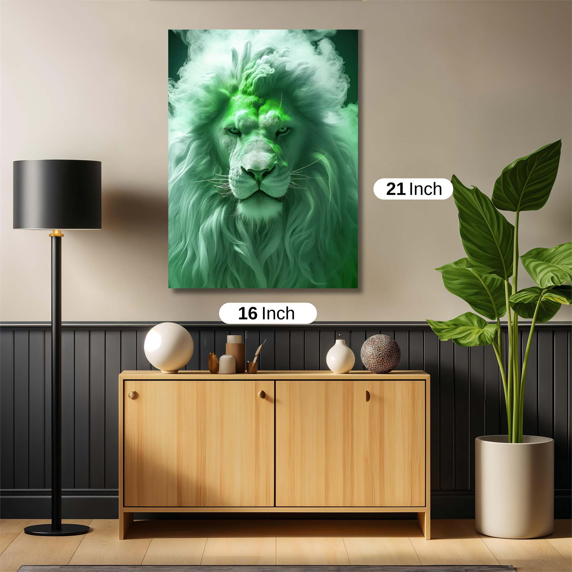 Mystic Lion Safe Wall Magnetic / M