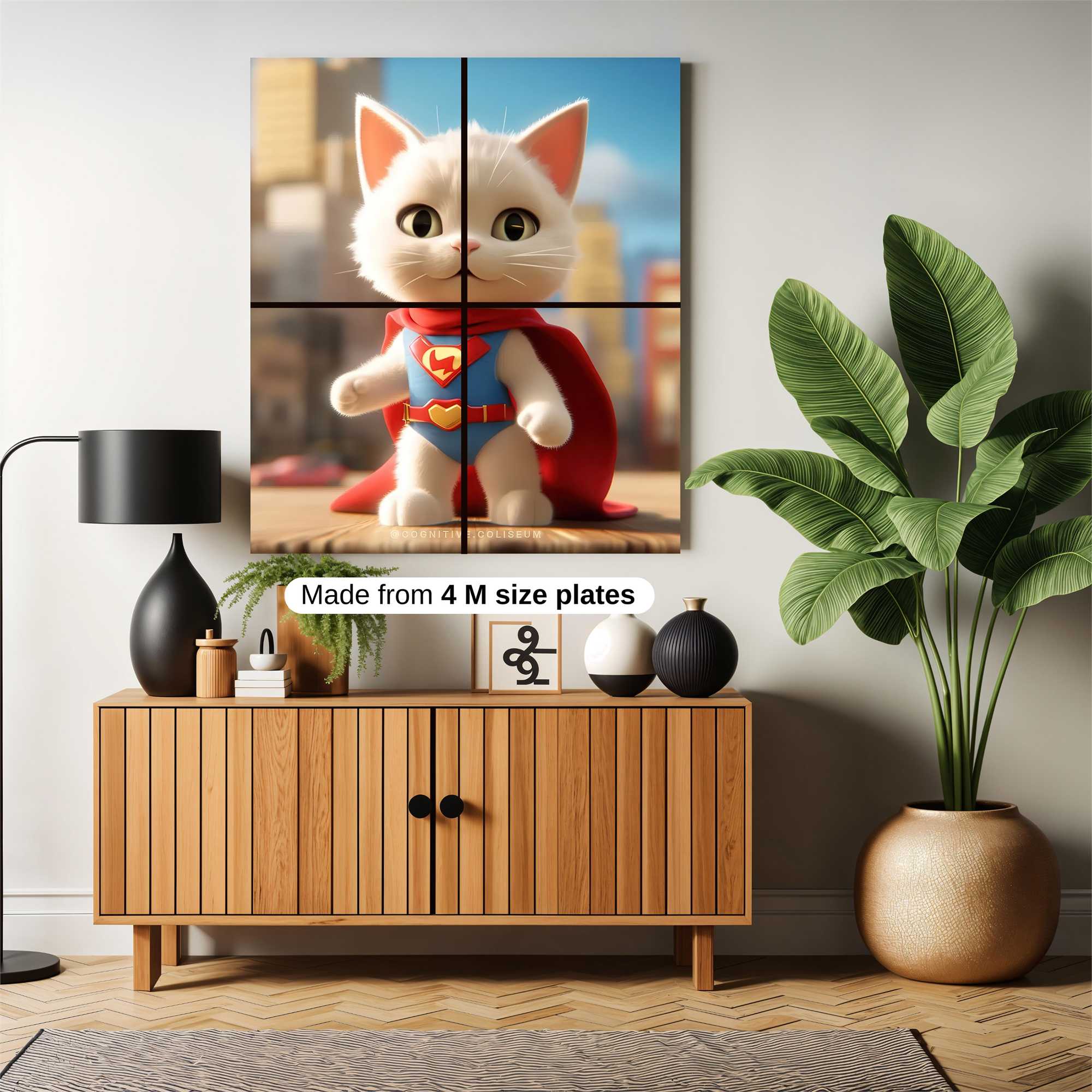 Kitten Serenity Safe Wall Magnetic / M
