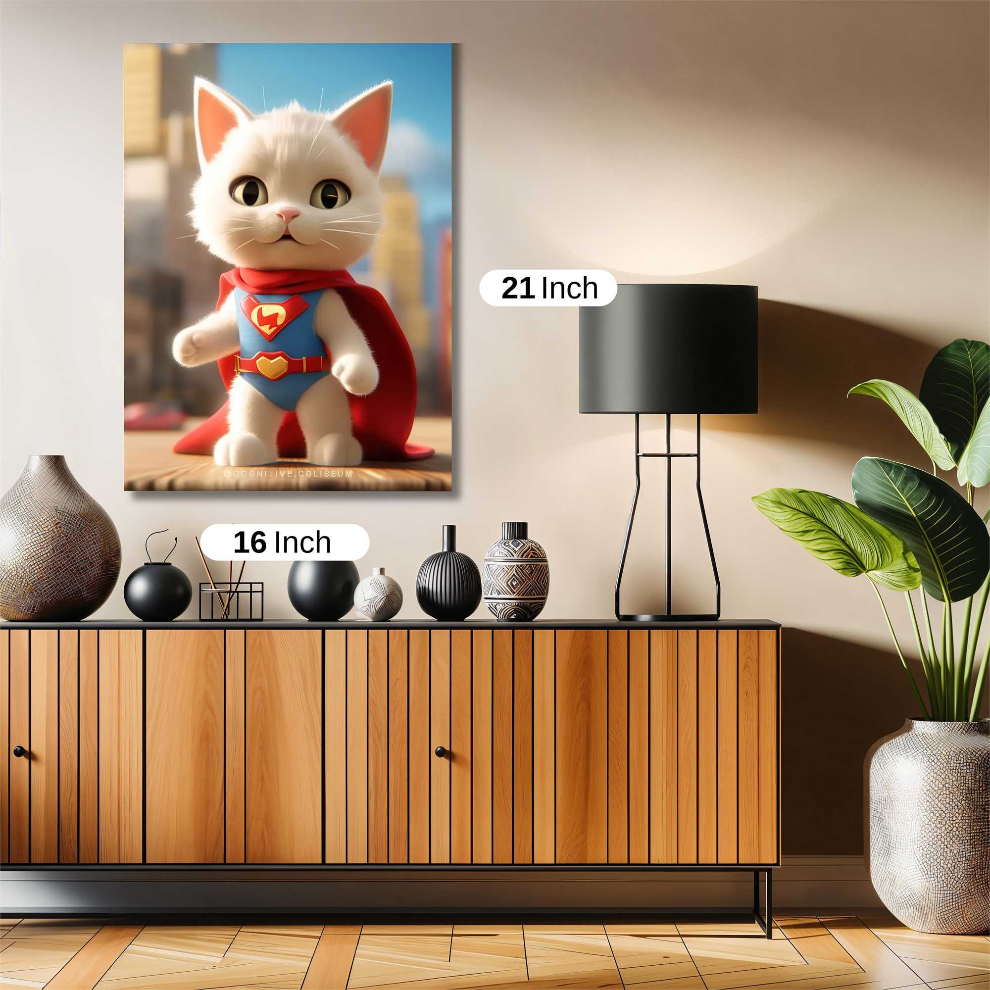 Kitten Serenity Safe Wall Magnetic / M