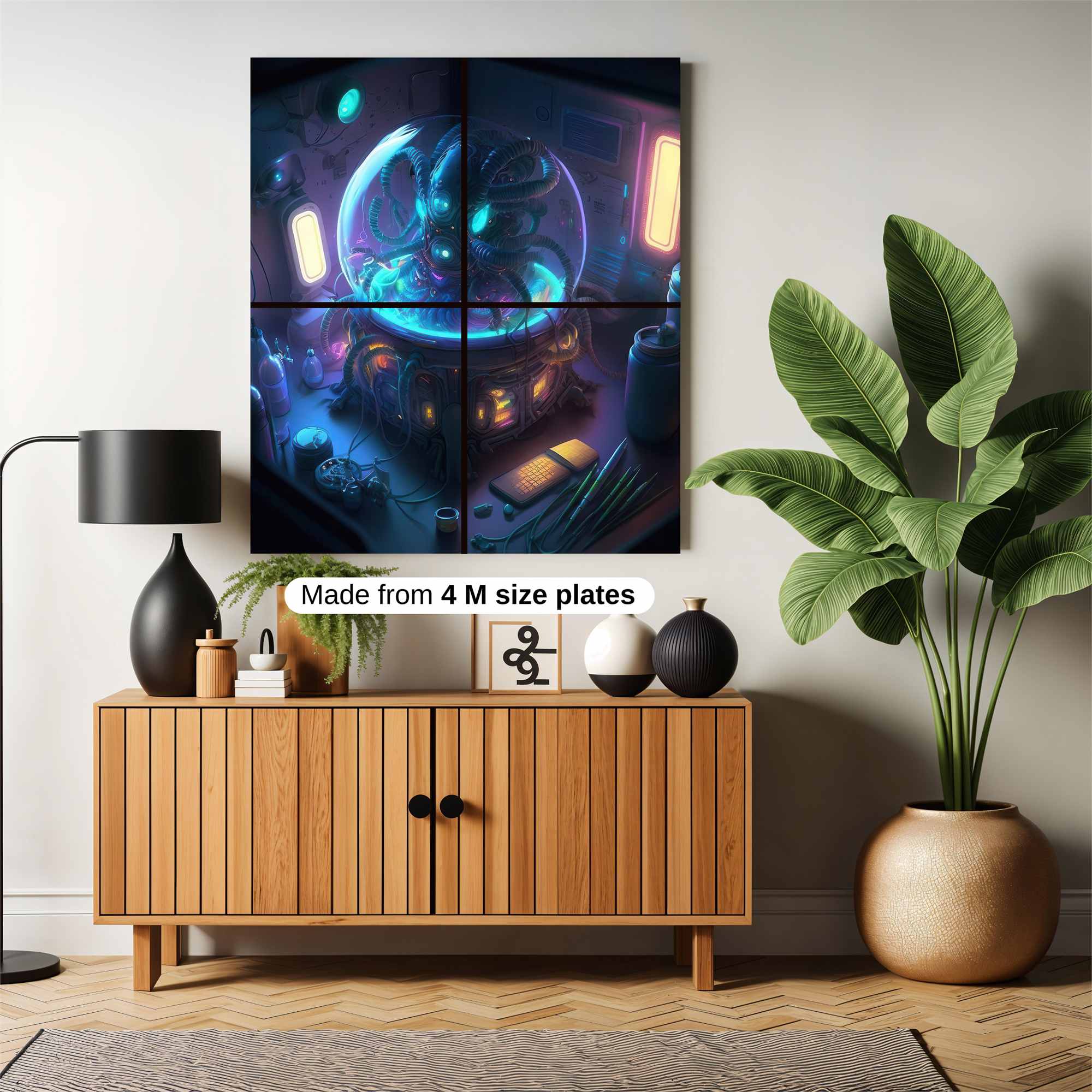 Alien Enigma Safe Wall Magnetic / M