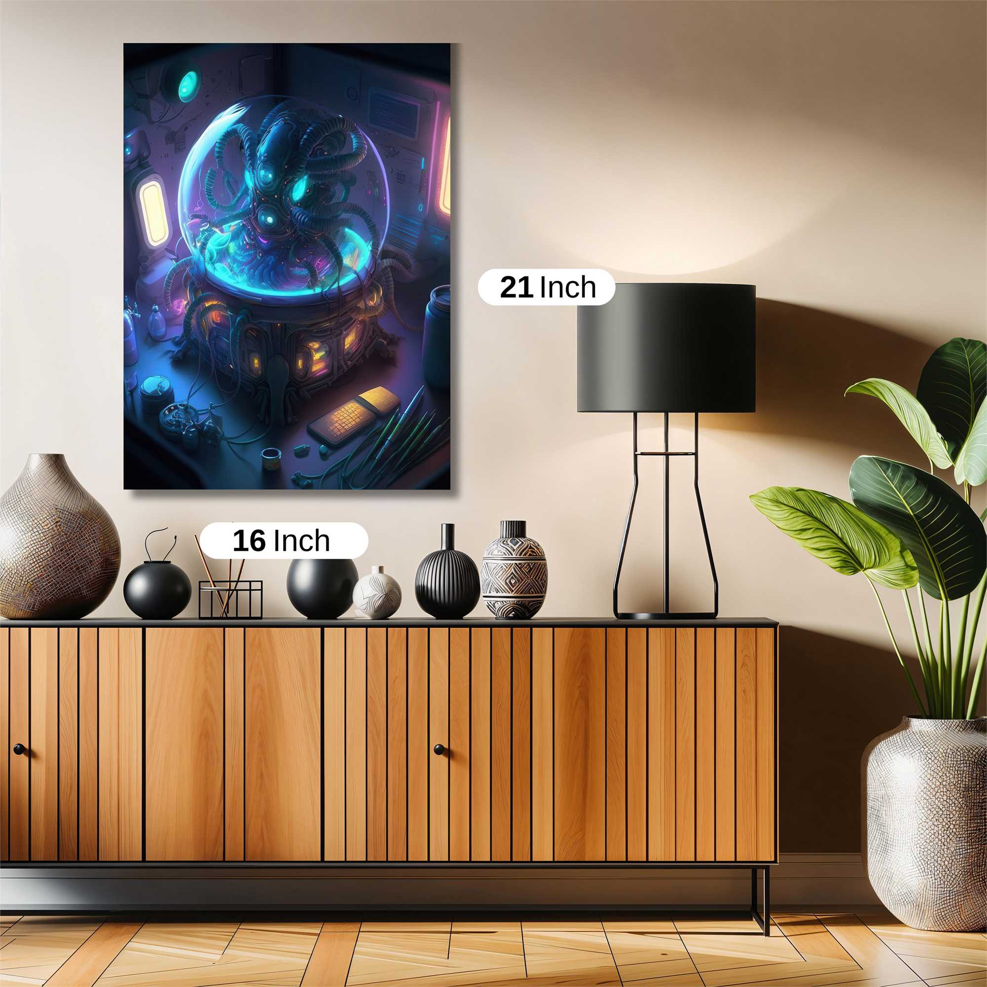 Alien Enigma Safe Wall Magnetic / M