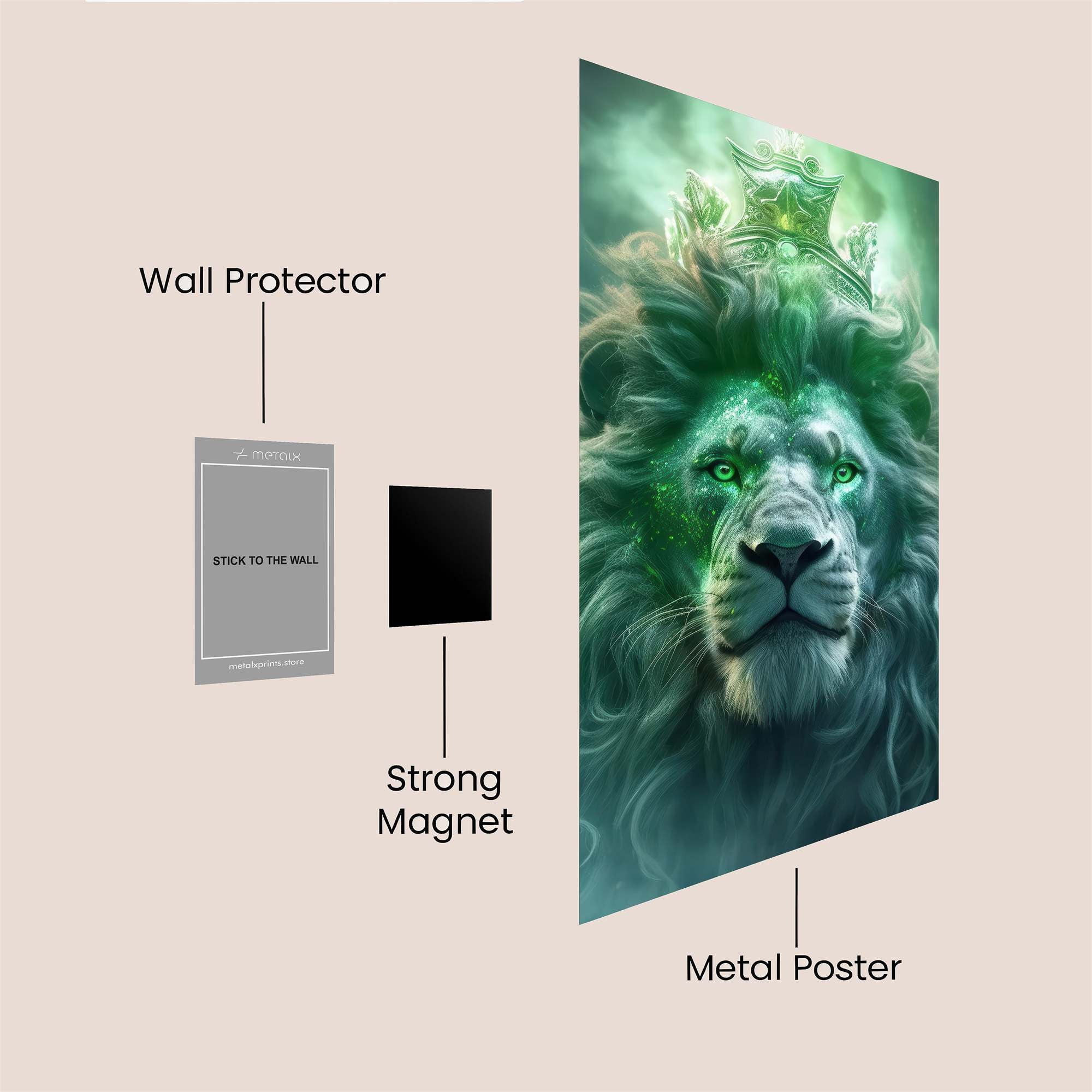 Lion Sovereign Safe Wall Magnetic / M
