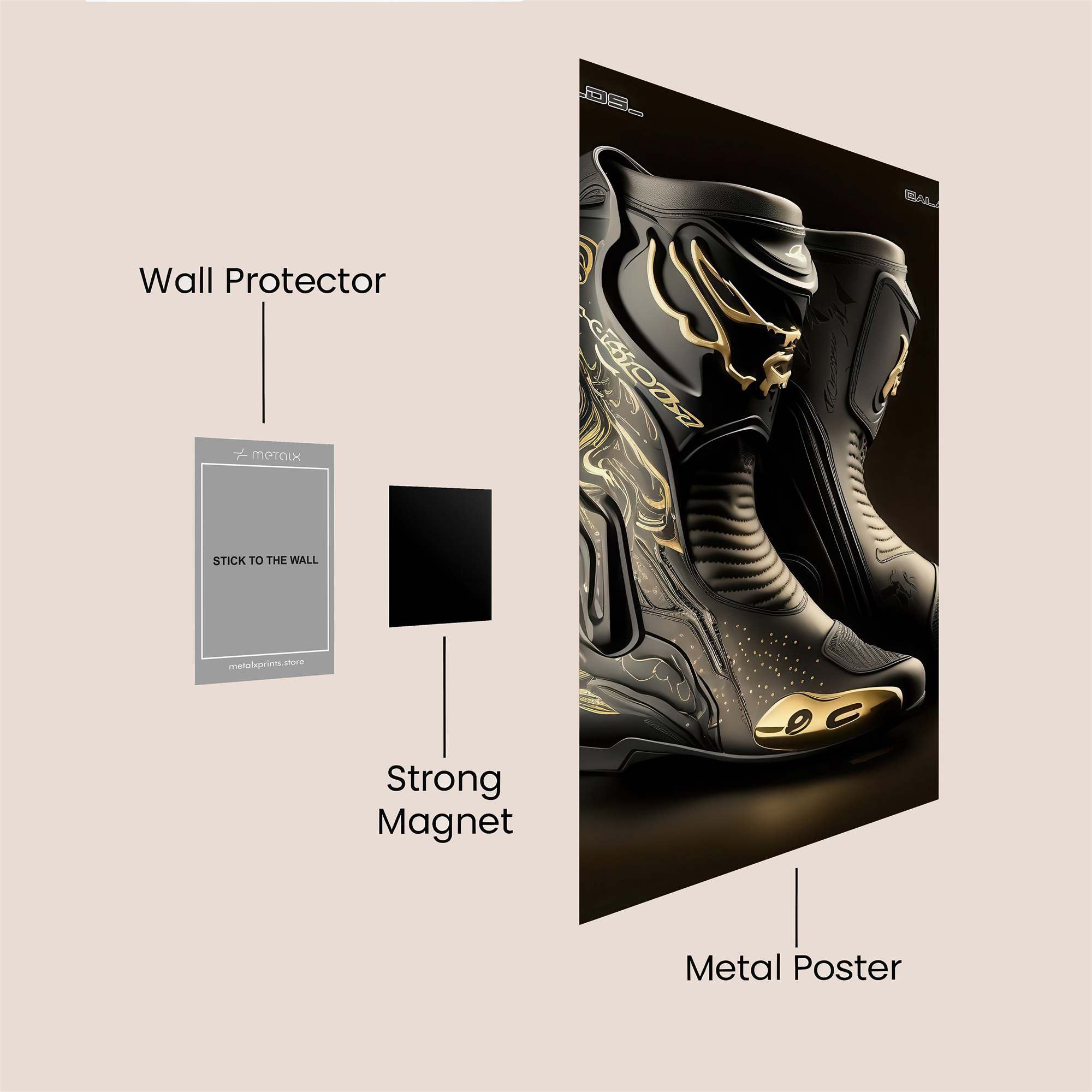 Fox Finesse Safe Wall Magnetic / M