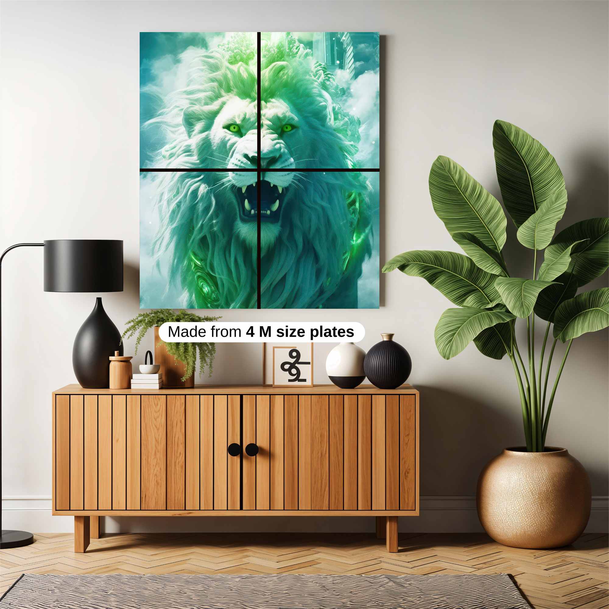 Lion Radiance Safe Wall Magnetic / M