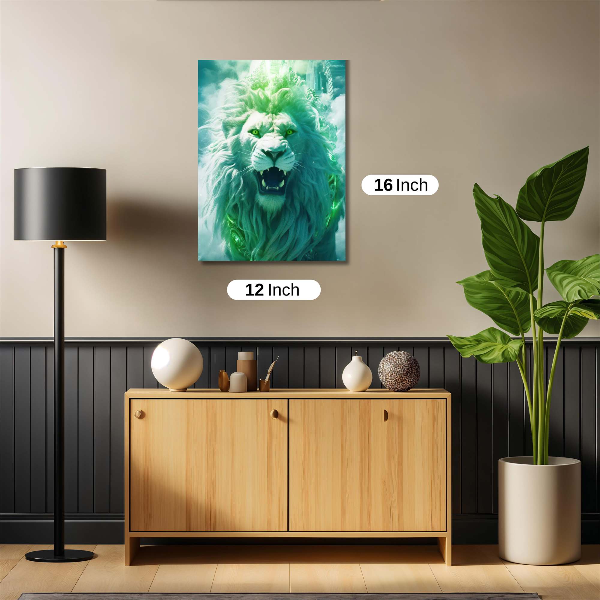 Lion Radiance Safe Wall Magnetic / M
