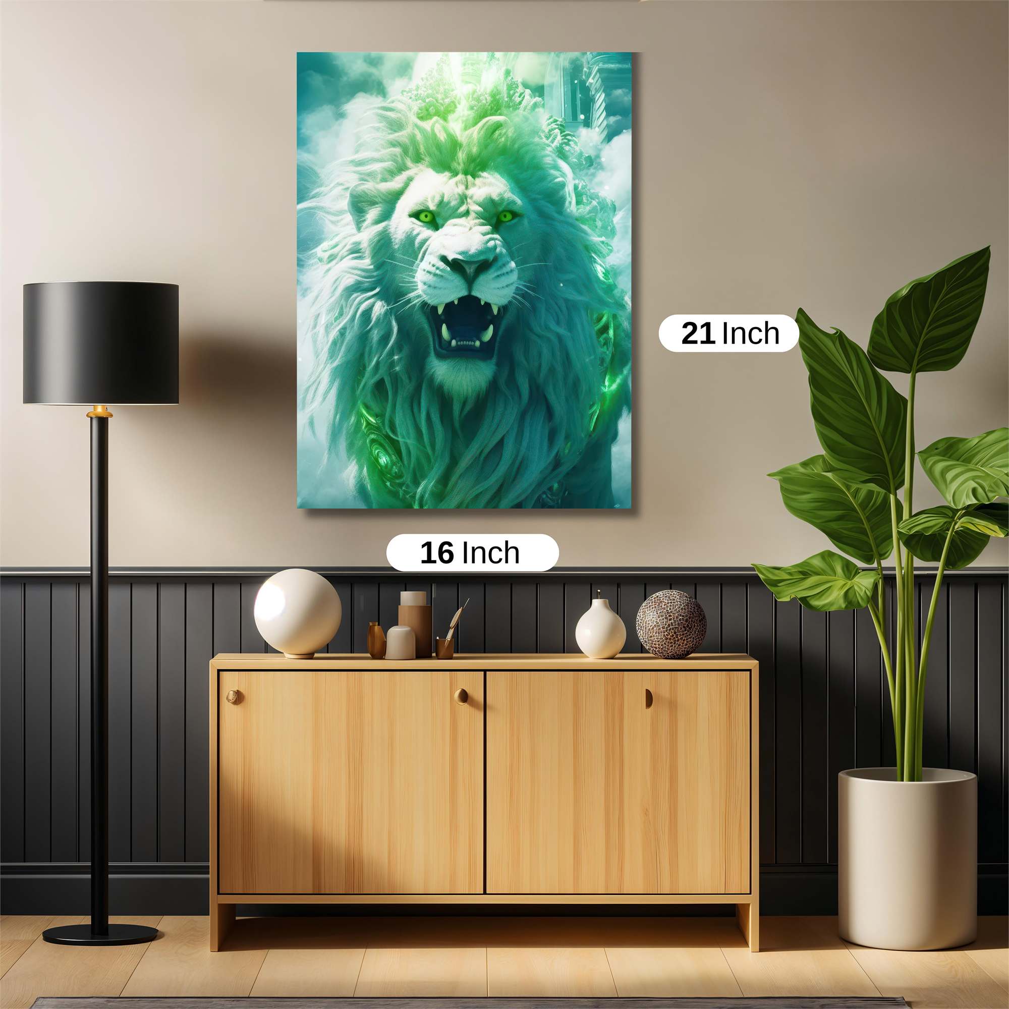 Lion Radiance Safe Wall Magnetic / M