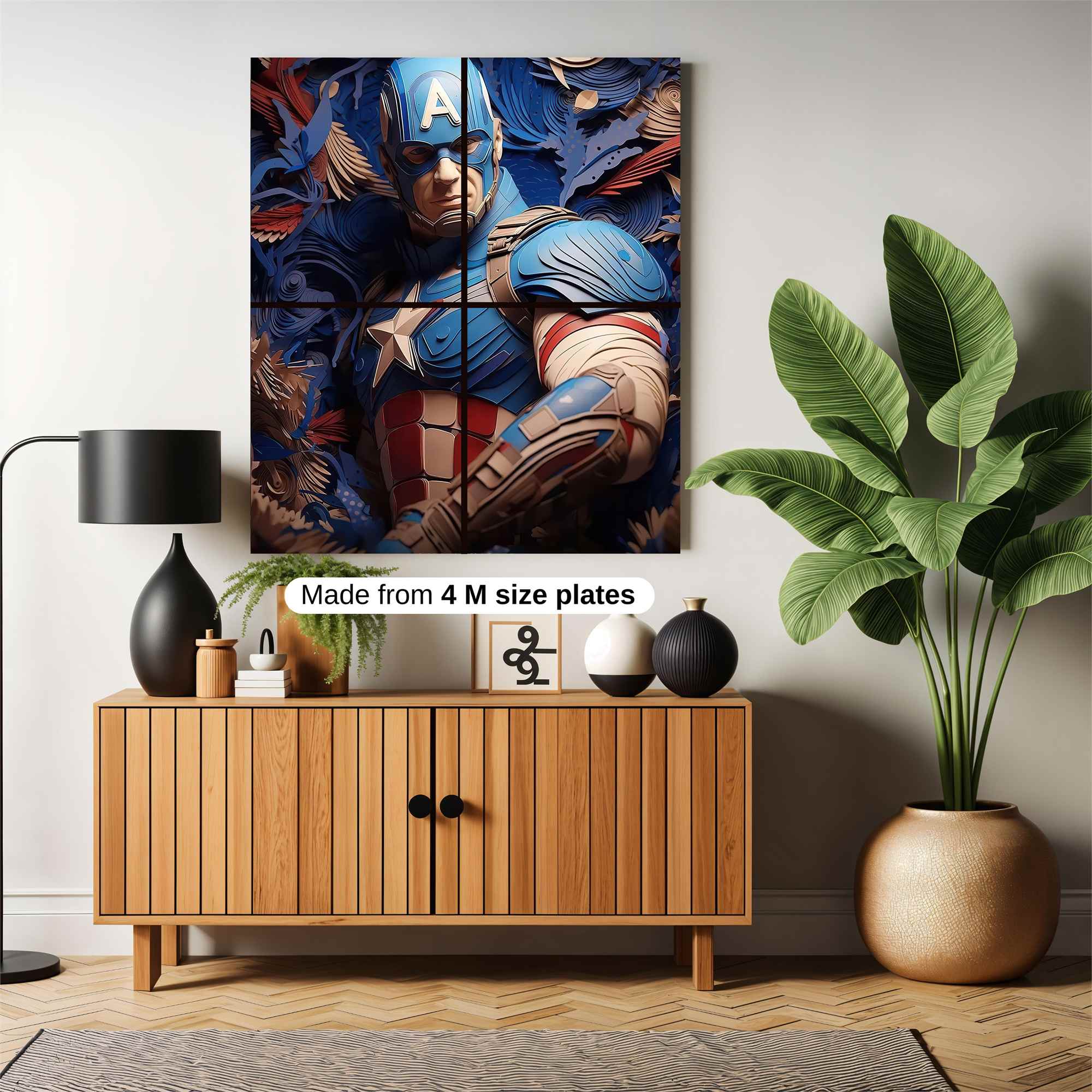 Captain Resolute Safe Wall Magnetic / M