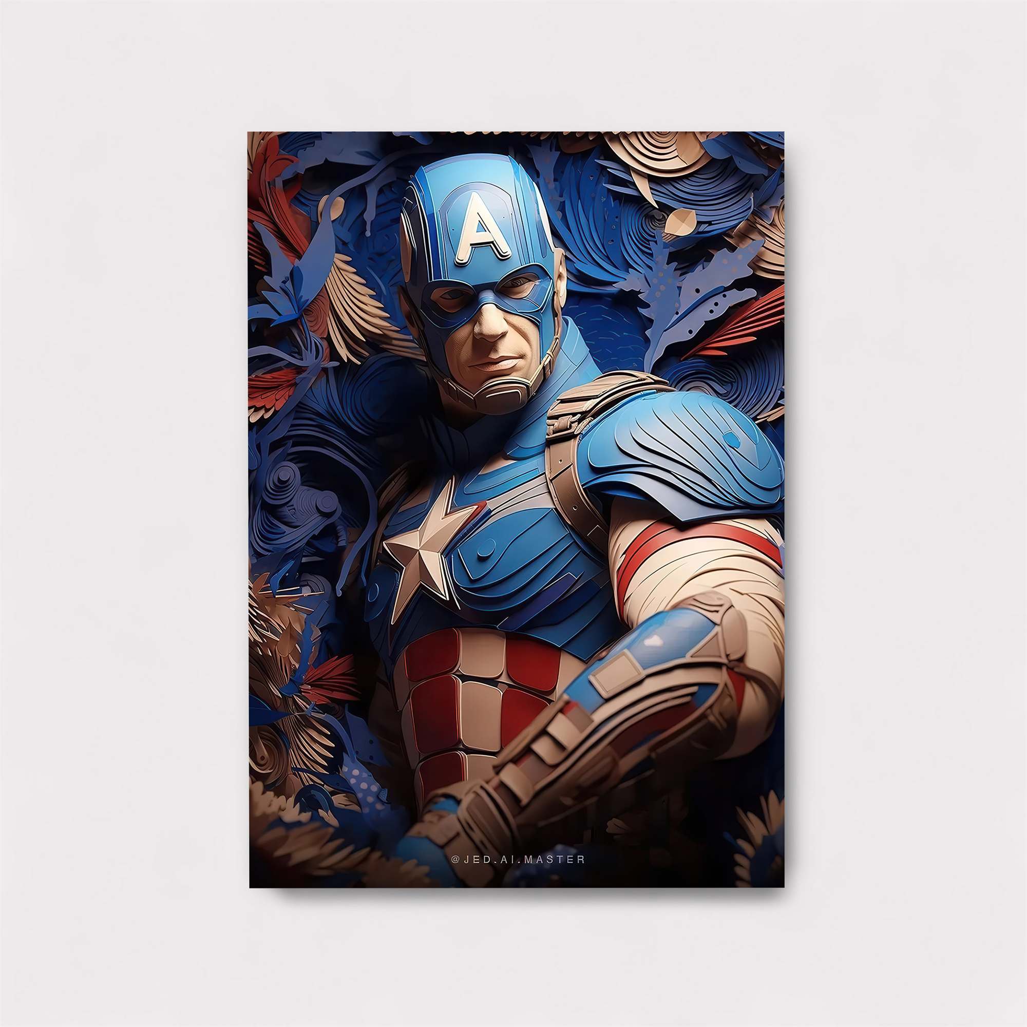 Captain Resolute Safe Wall Magnetic / M