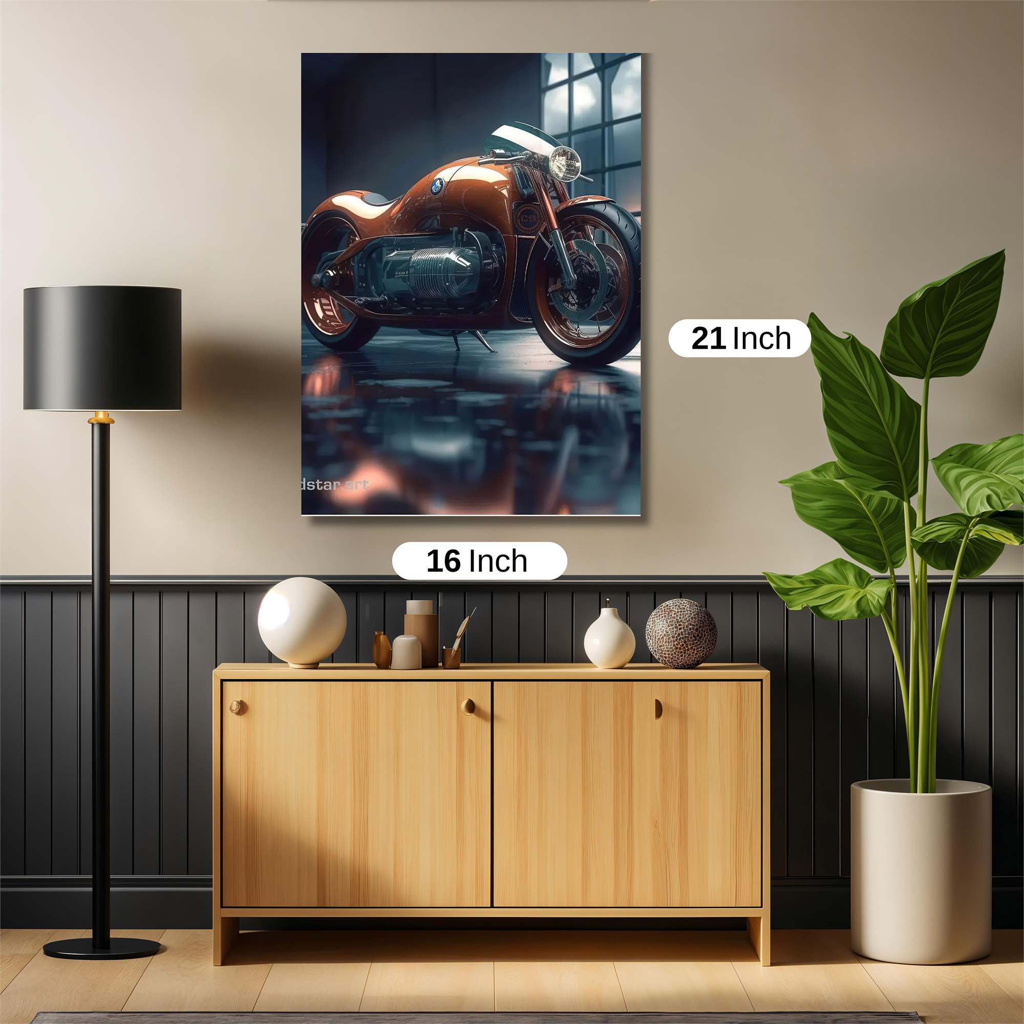 BMW Futuristic Safe Wall Magnetic / M