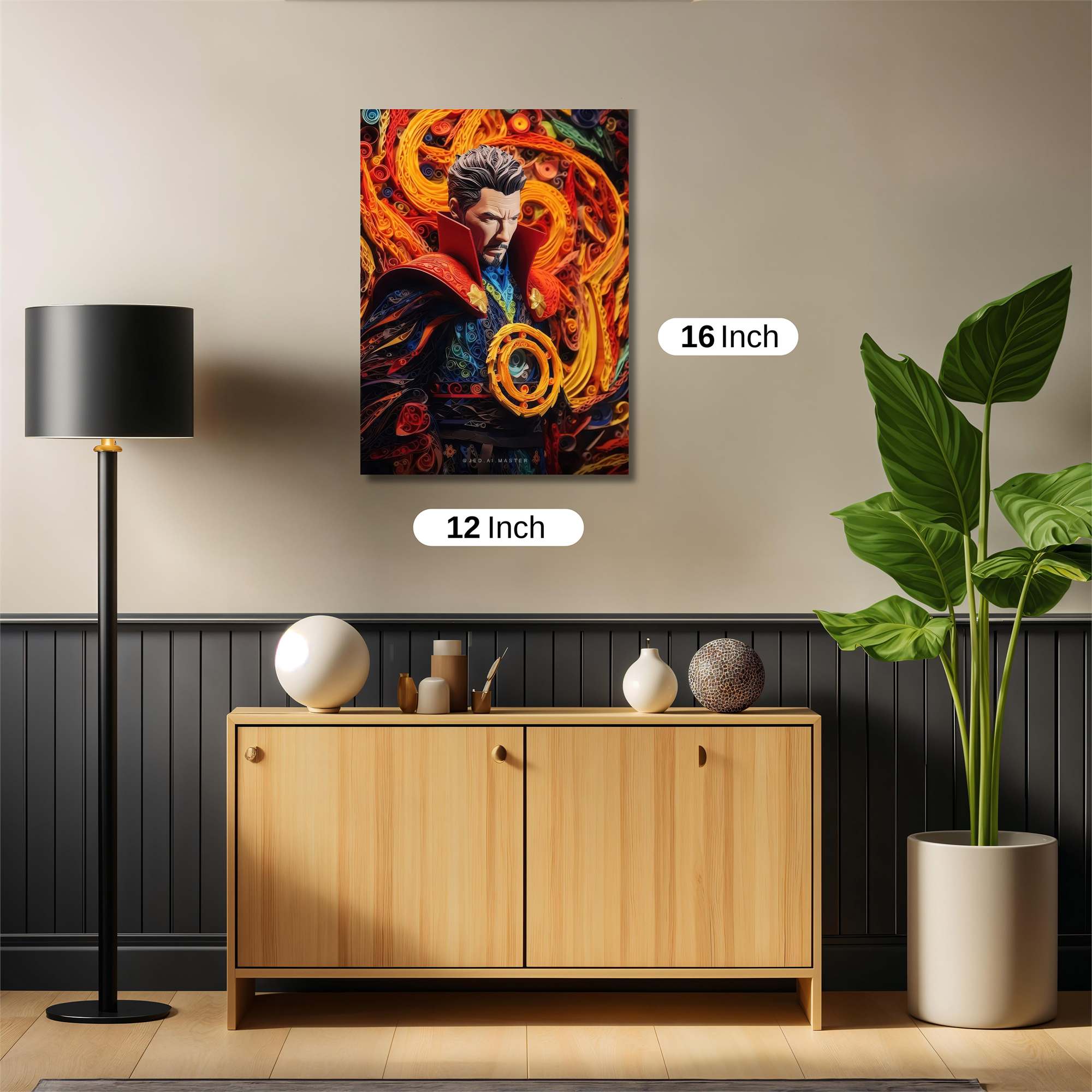 Strange Vortex Safe Wall Magnetic / M