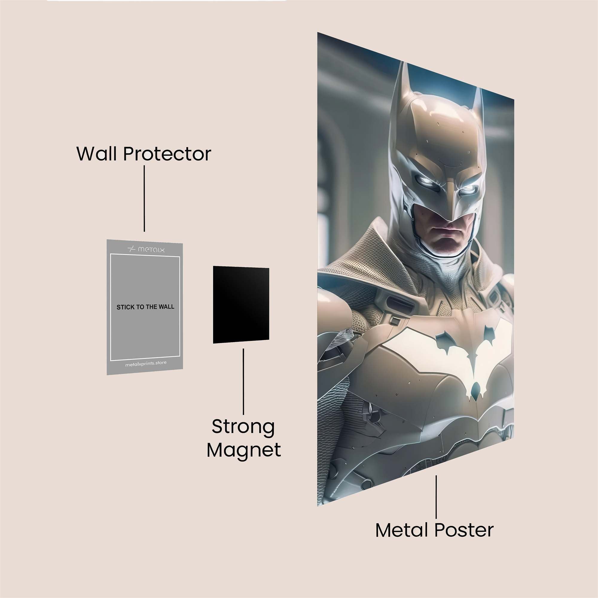Batman Serene Safe Wall Magnetic / M