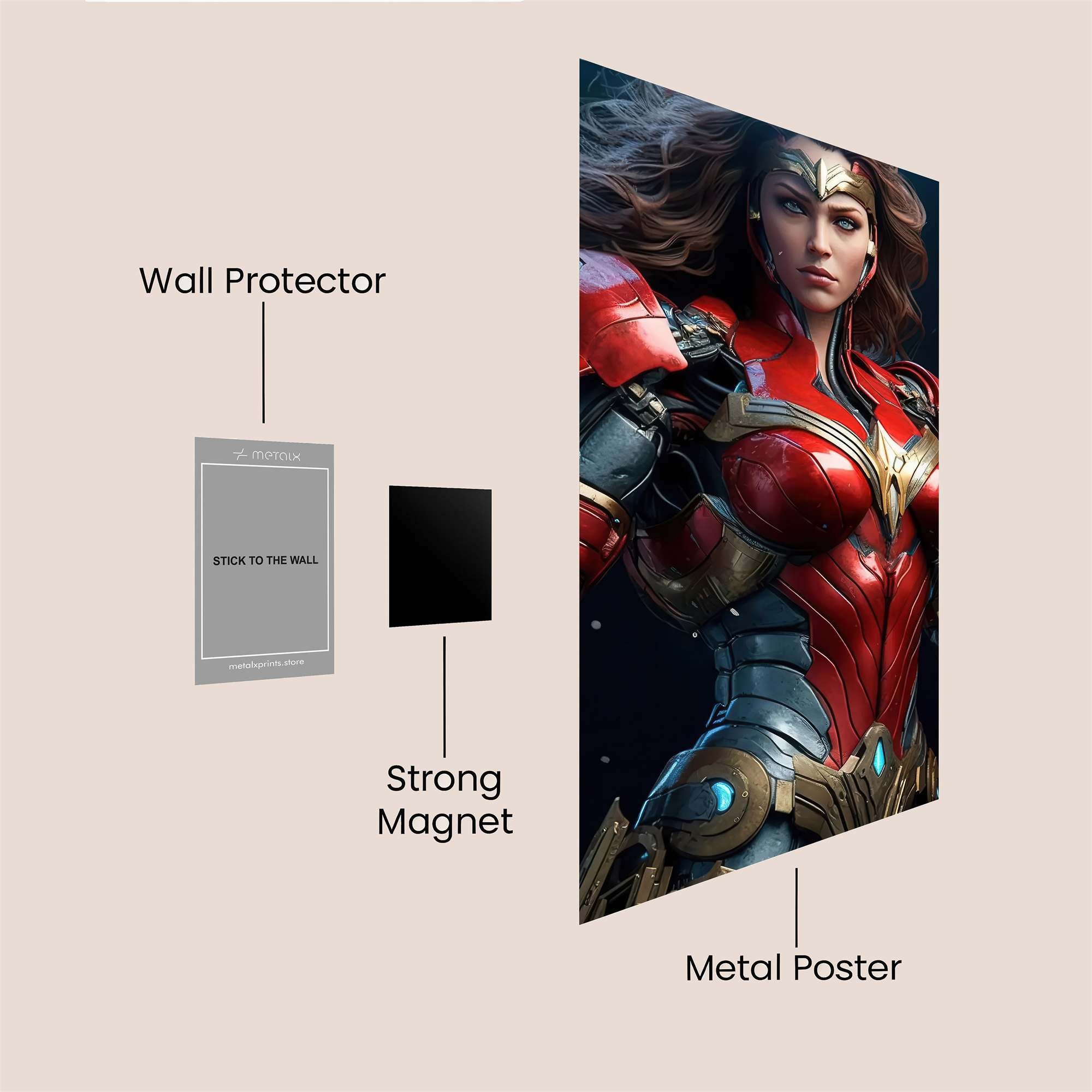 Wonder Fusion Safe Wall Magnetic / M