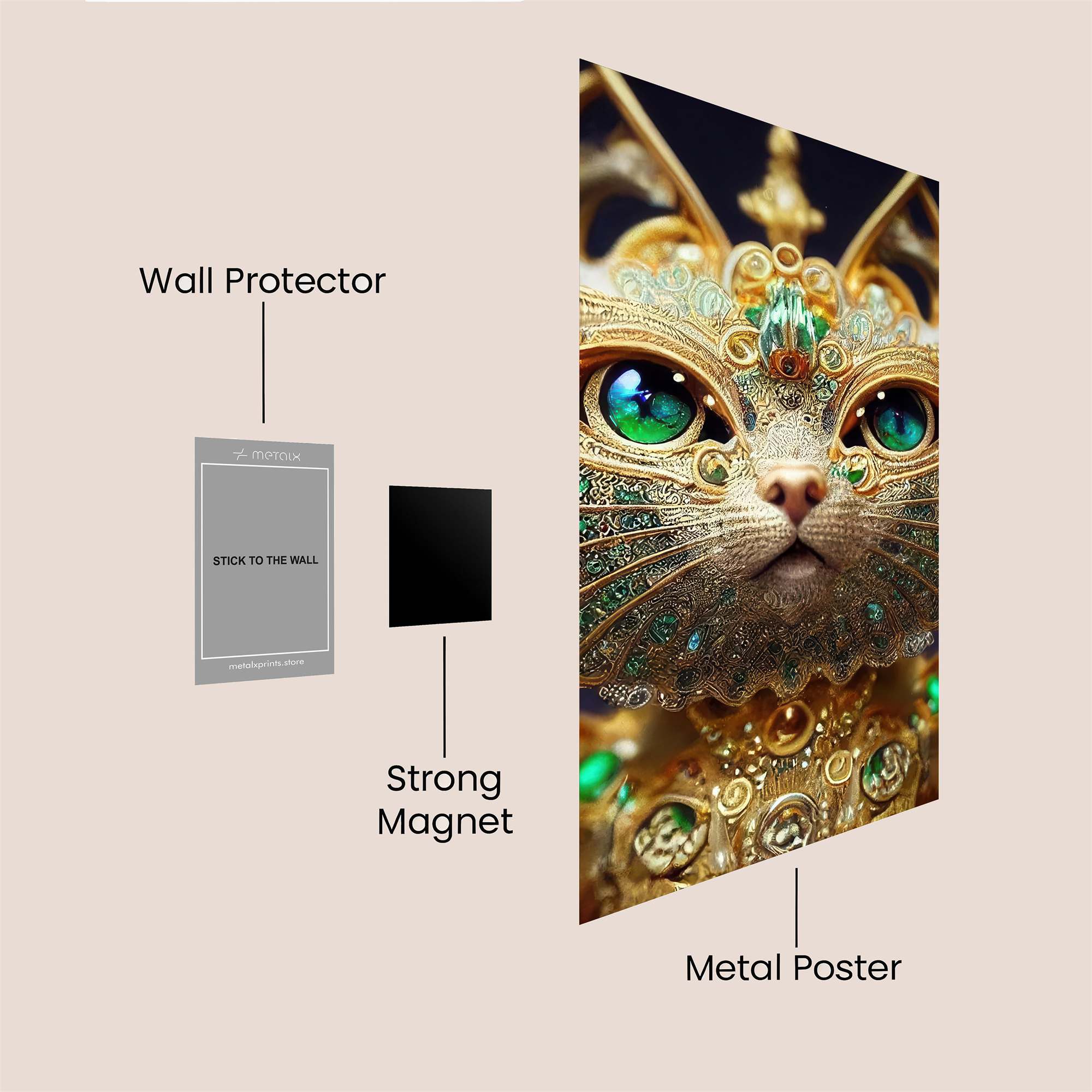 Bastet Regal Safe Wall Magnetic / M