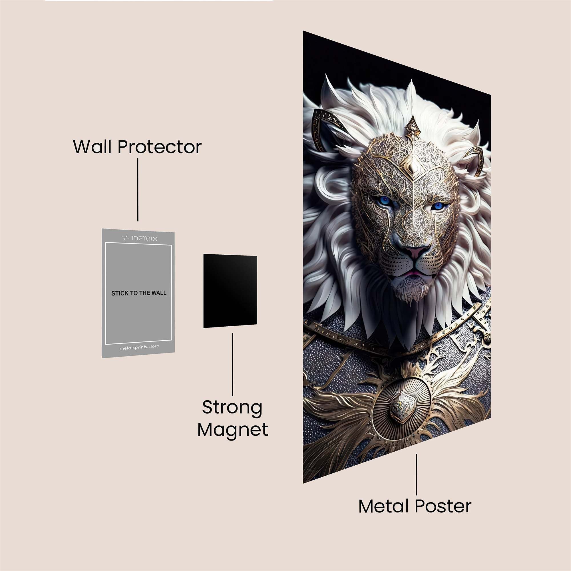 Lion Sovereign Safe Wall Magnetic / M
