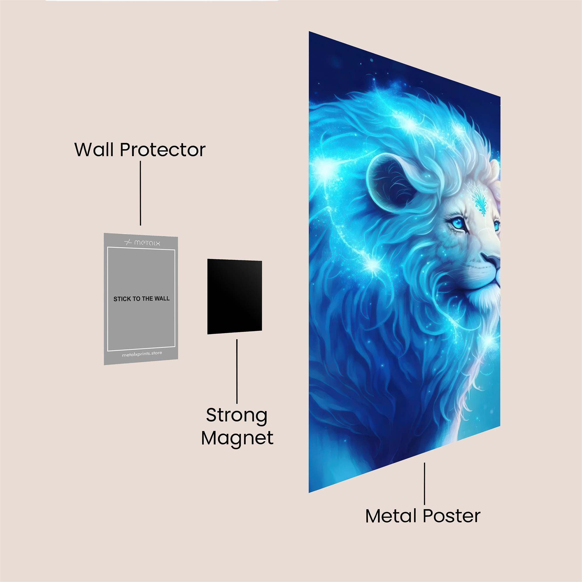 Celestial Majesty Safe Wall Magnetic / M