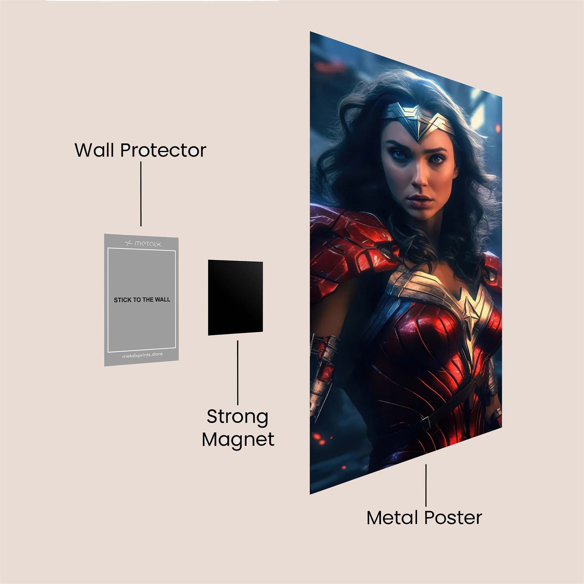Wonder Radiant Safe Wall Magnetic / M